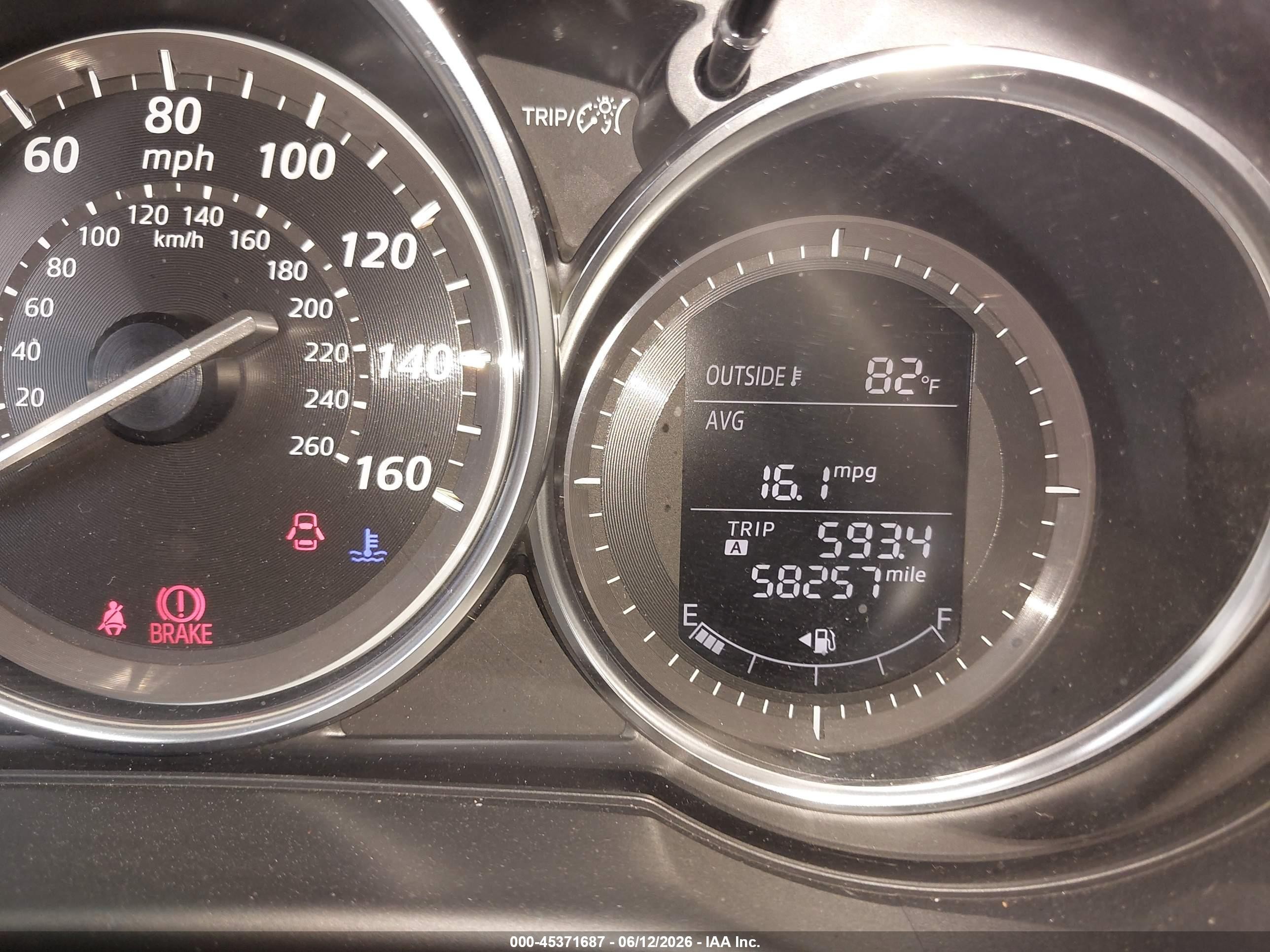 2015 Mazda Cx-5 Touring Черный vin: JM3KE4CY5F0504546