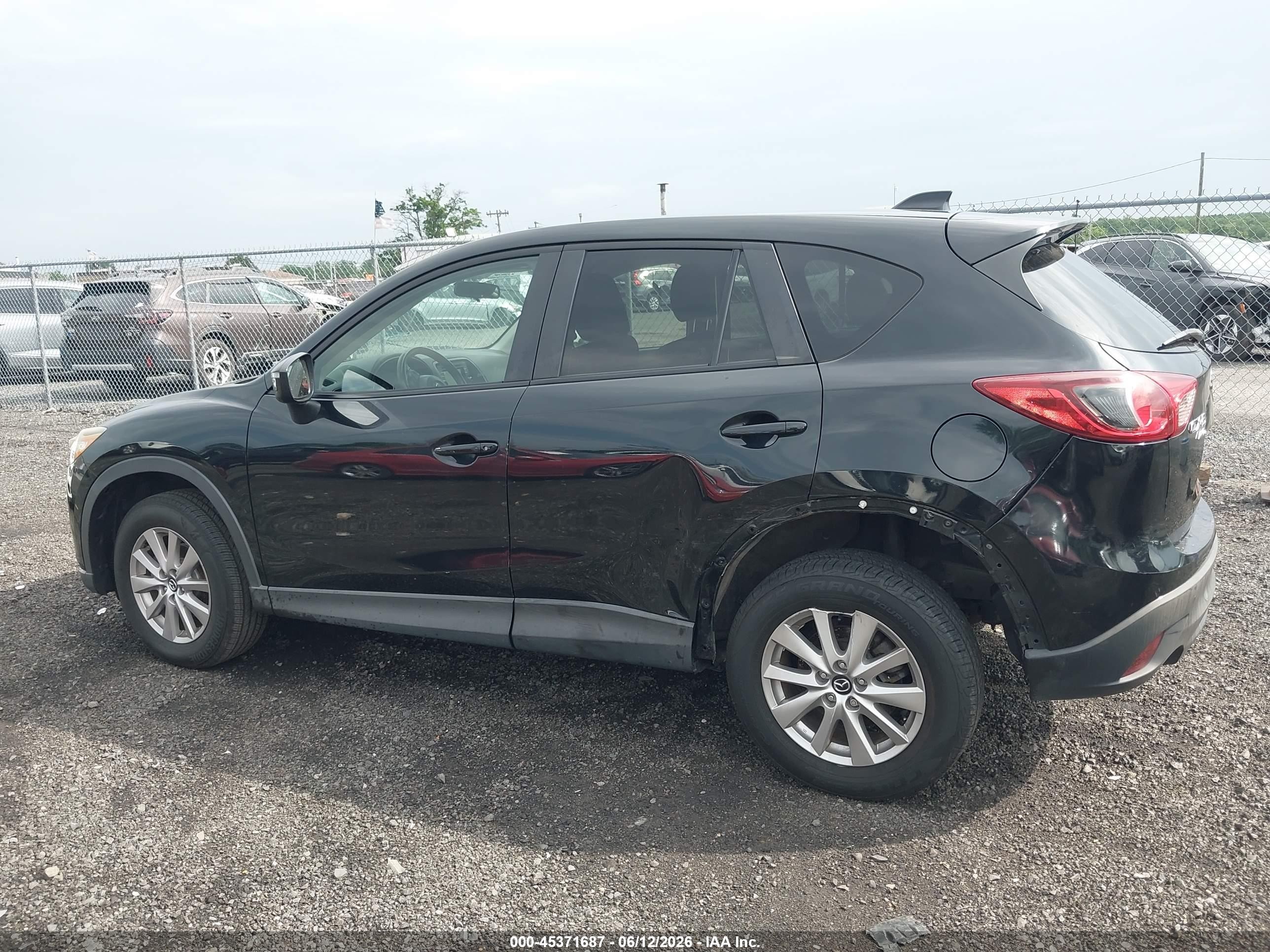 2015 Mazda Cx-5 Touring Черный vin: JM3KE4CY5F0504546