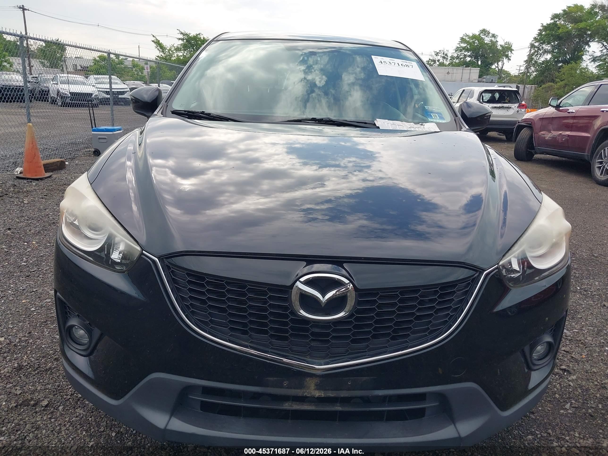 2015 Mazda Cx-5 Touring Черный vin: JM3KE4CY5F0504546