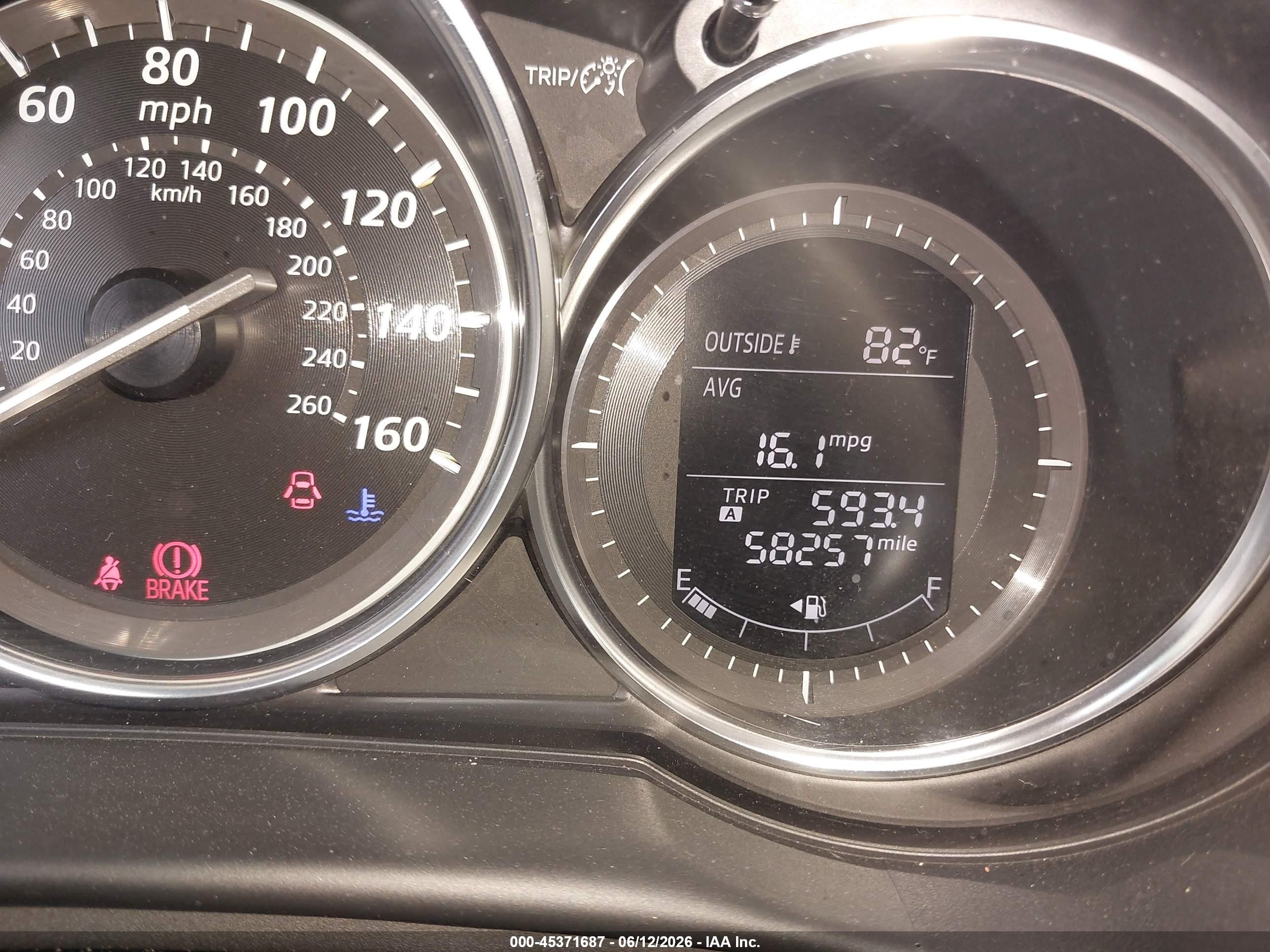 2015 Mazda Cx-5 Touring Черный vin: JM3KE4CY5F0504546