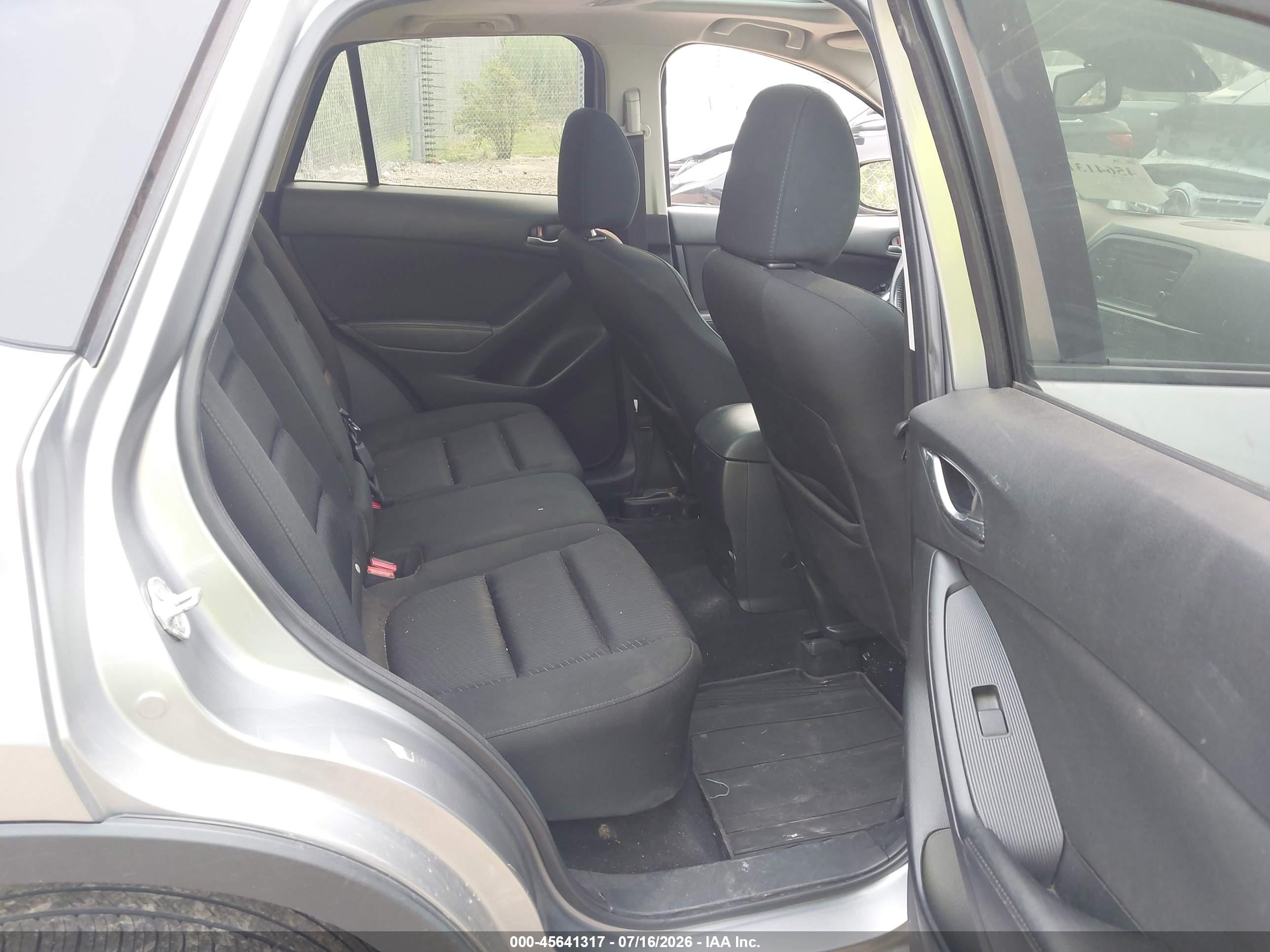 2015 Mazda Cx-5 Touring Gray vin: JM3KE4CY5F0510797