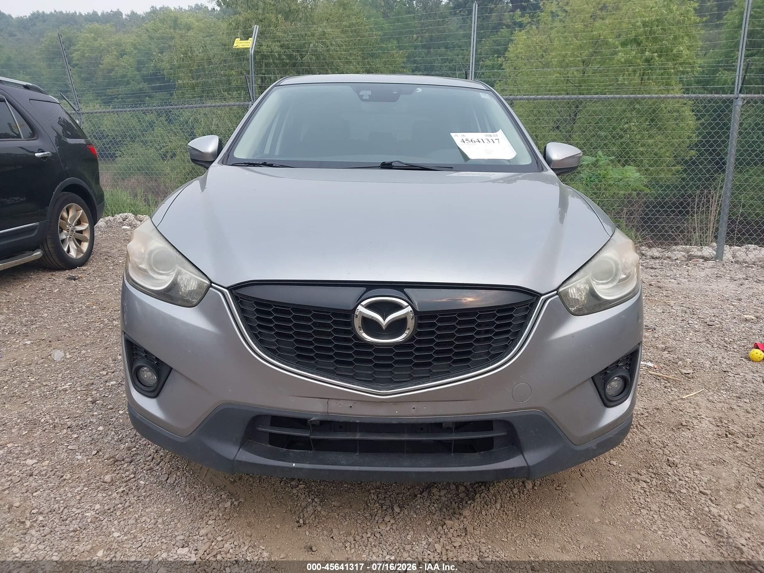 2015 Mazda Cx-5 Touring Gray vin: JM3KE4CY5F0510797