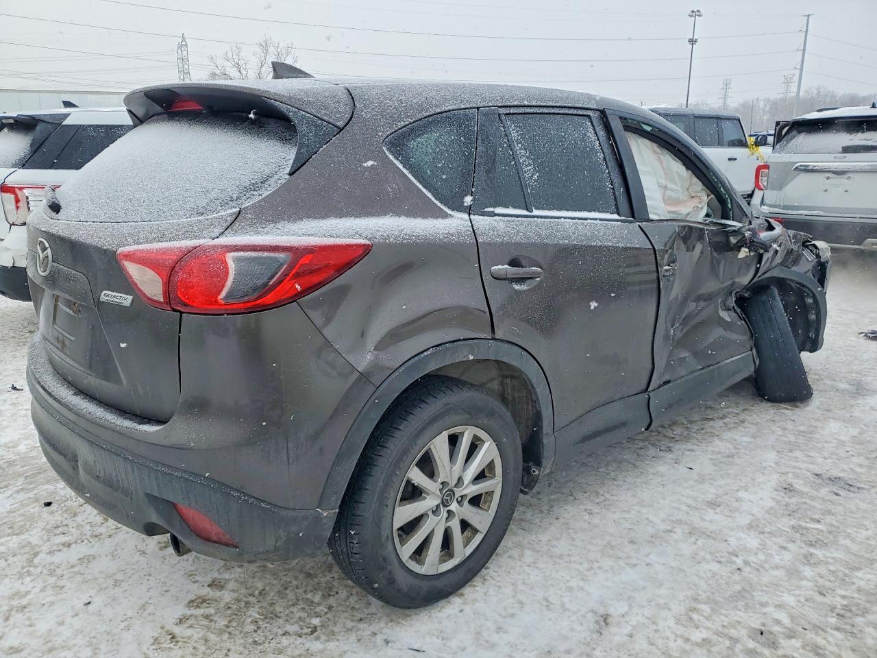 2016 Mazda Cx-5 Touring Gray vin: JM3KE4CY5G0854728