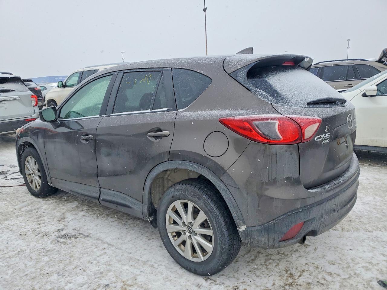2016 Mazda Cx-5 Touring Gray vin: JM3KE4CY5G0854728