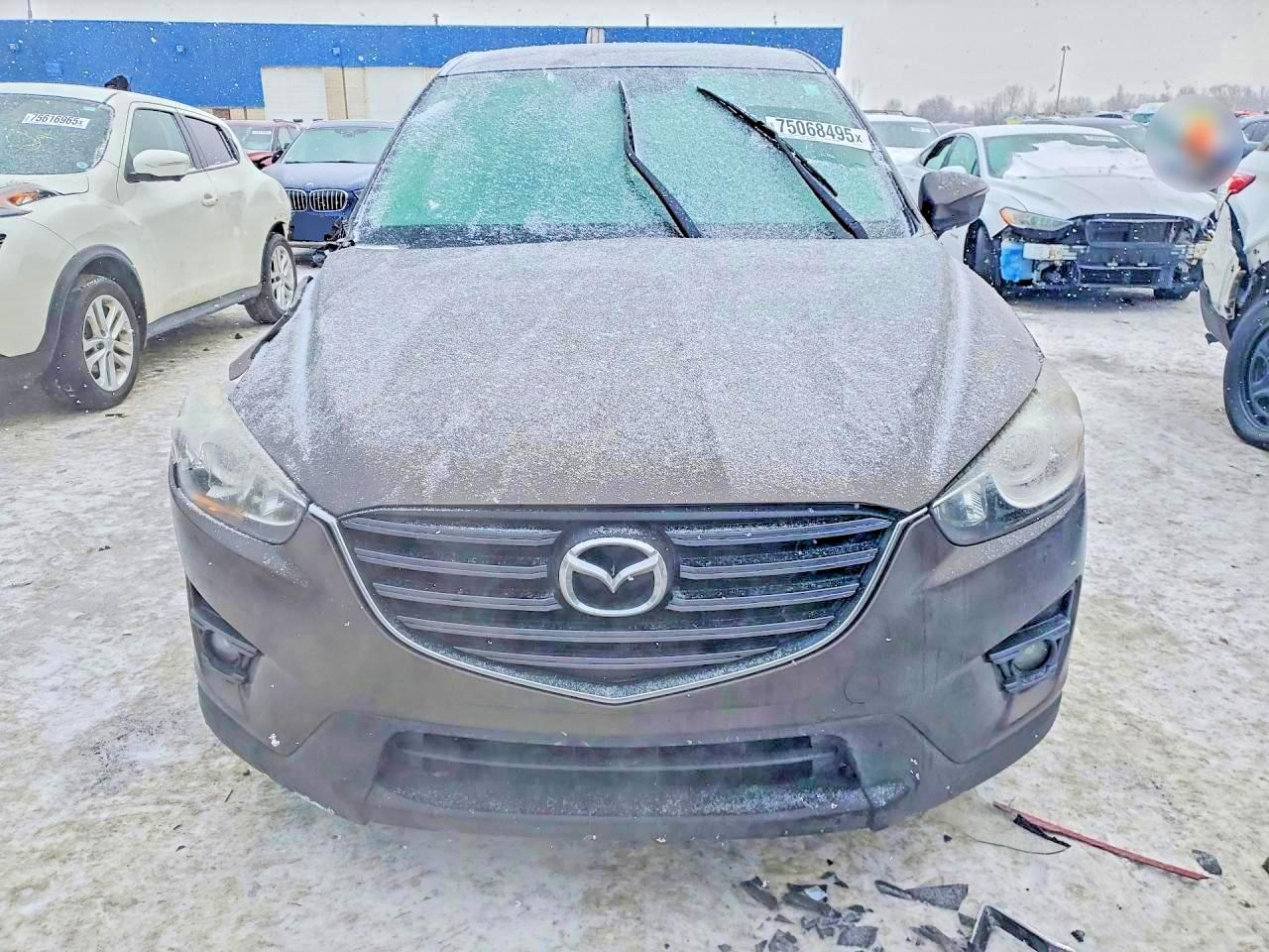 2016 Mazda Cx-5 Touring Gray vin: JM3KE4CY5G0854728