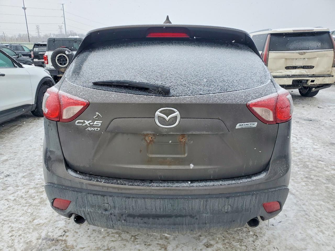 2016 Mazda Cx-5 Touring Gray vin: JM3KE4CY5G0854728