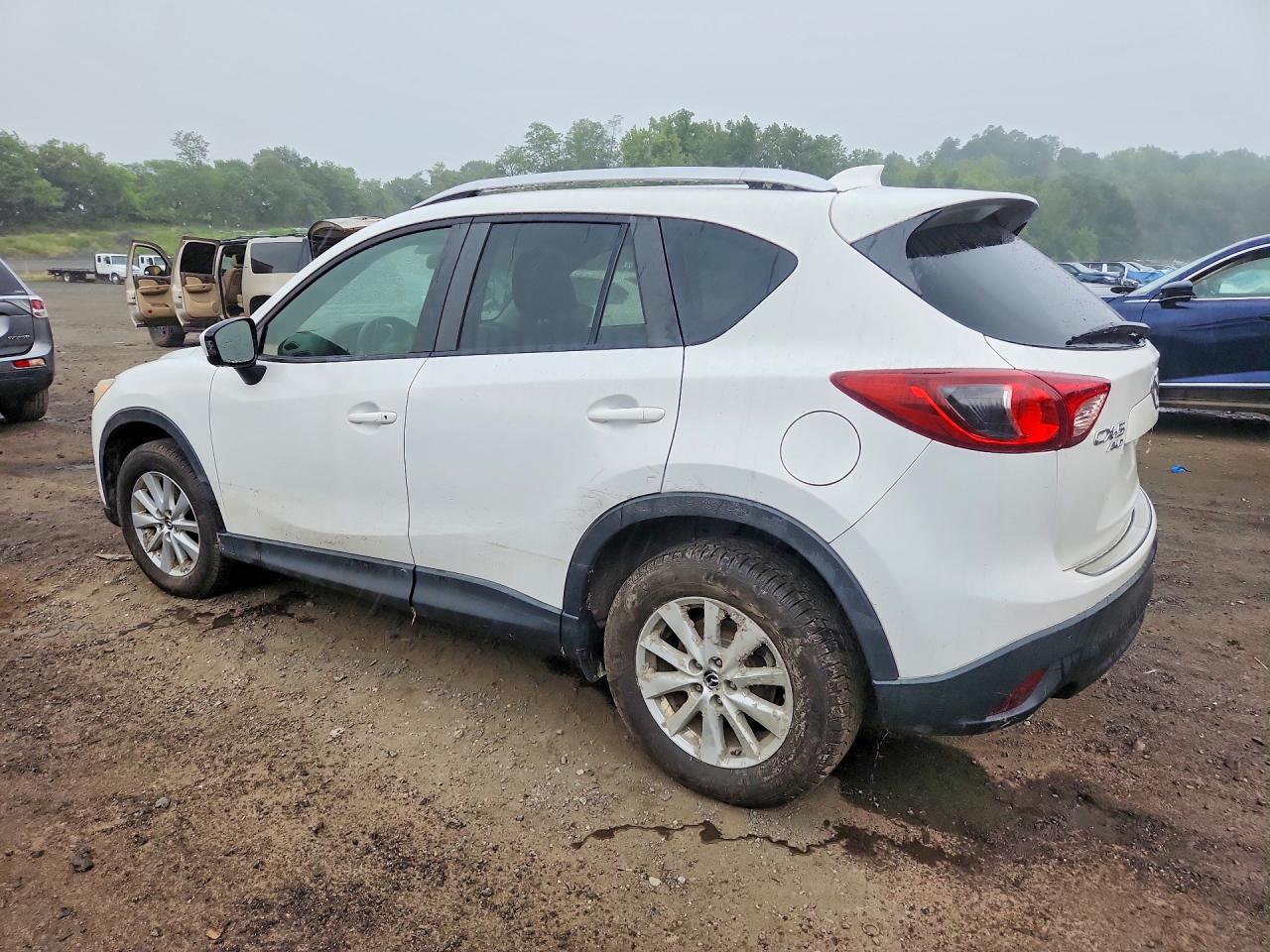 2014 Mazda Cx-5 Touring Белый vin: JM3KE4CY6E0307772
