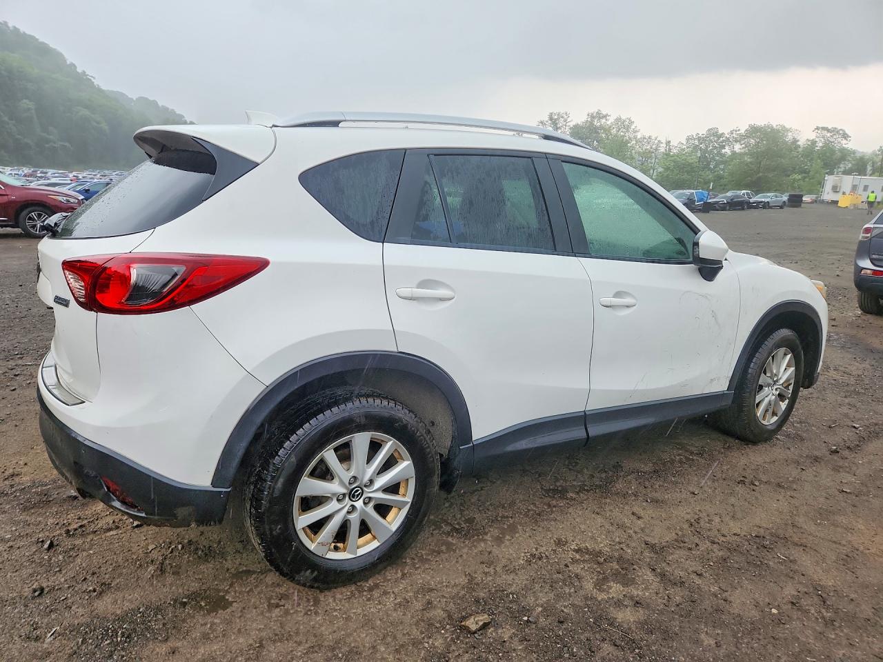 2014 Mazda Cx-5 Touring Белый vin: JM3KE4CY6E0307772