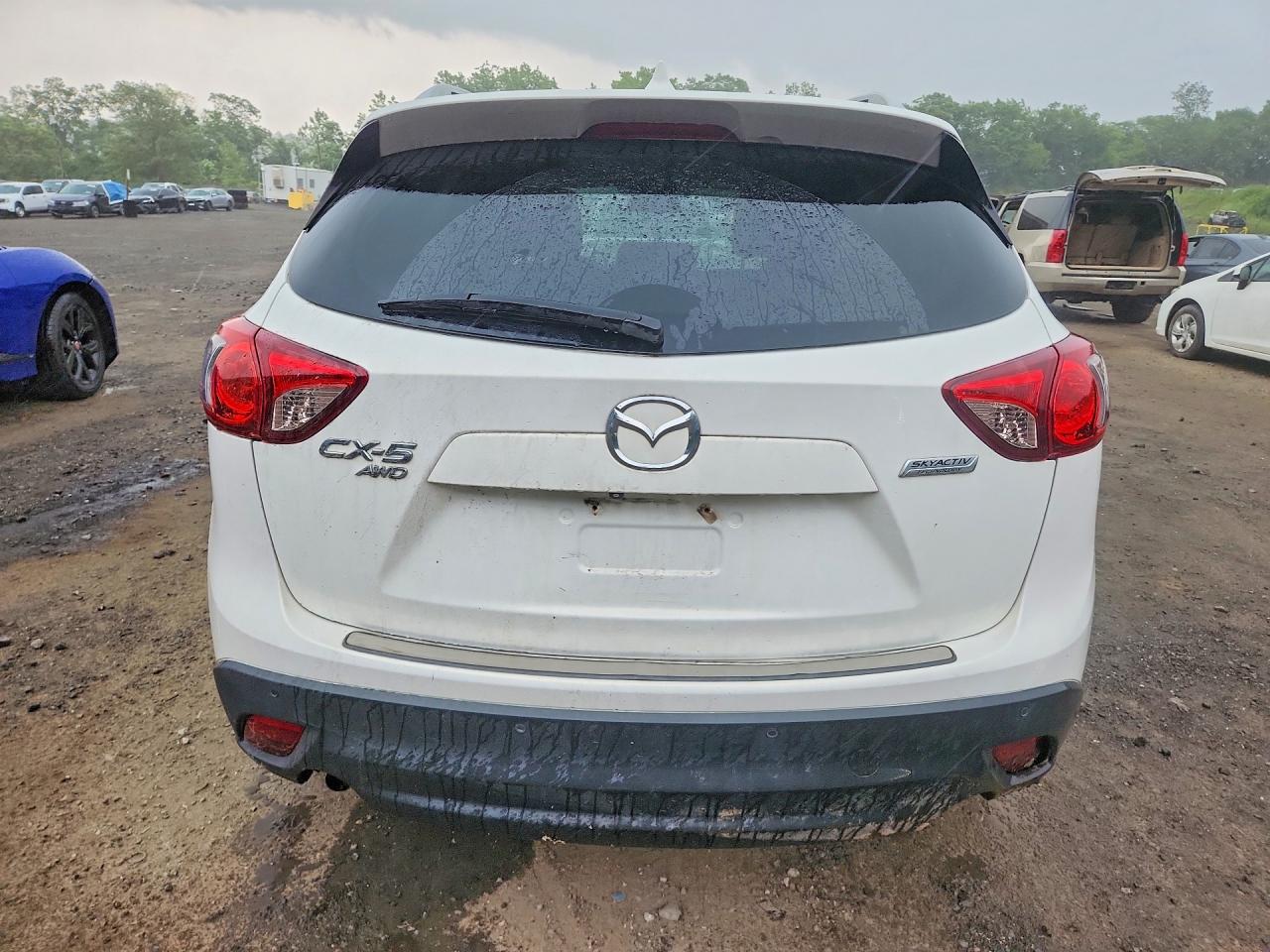 2014 Mazda Cx-5 Touring Белый vin: JM3KE4CY6E0307772