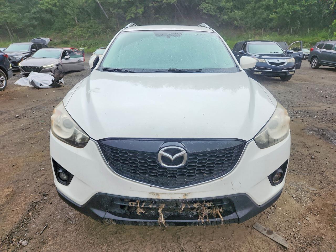 2014 Mazda Cx-5 Touring Белый vin: JM3KE4CY6E0307772