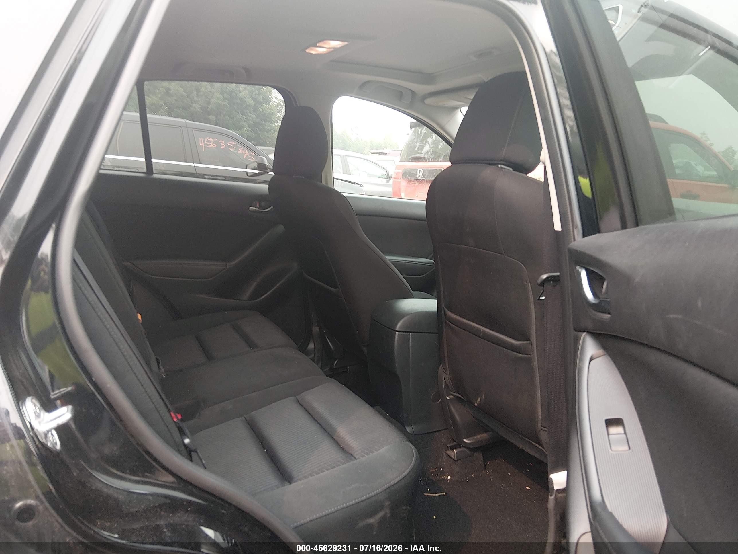 2014 Mazda Cx-5 Touring Black vin: JM3KE4CY6E0366658