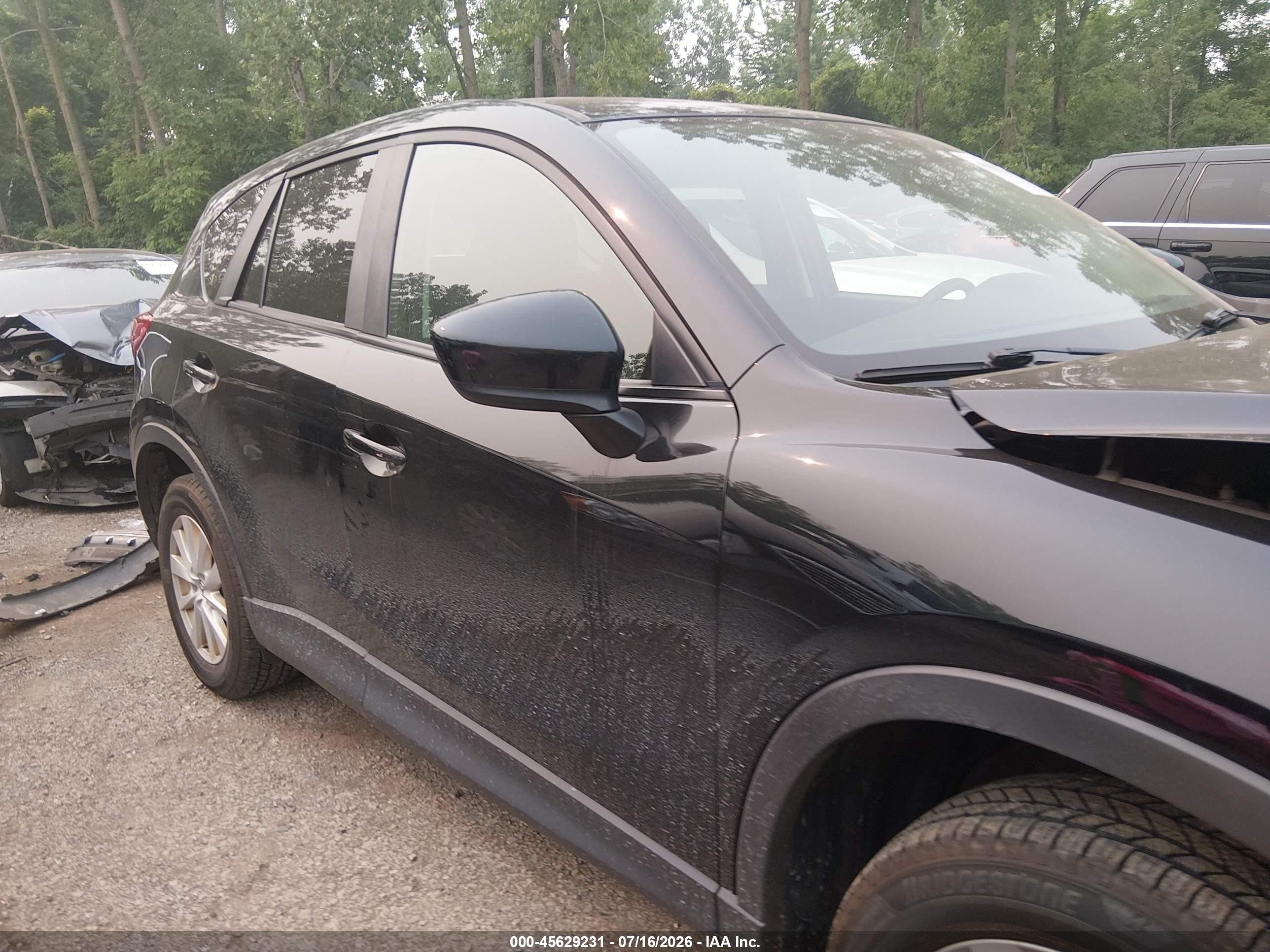 2014 Mazda Cx-5 Touring Black vin: JM3KE4CY6E0366658