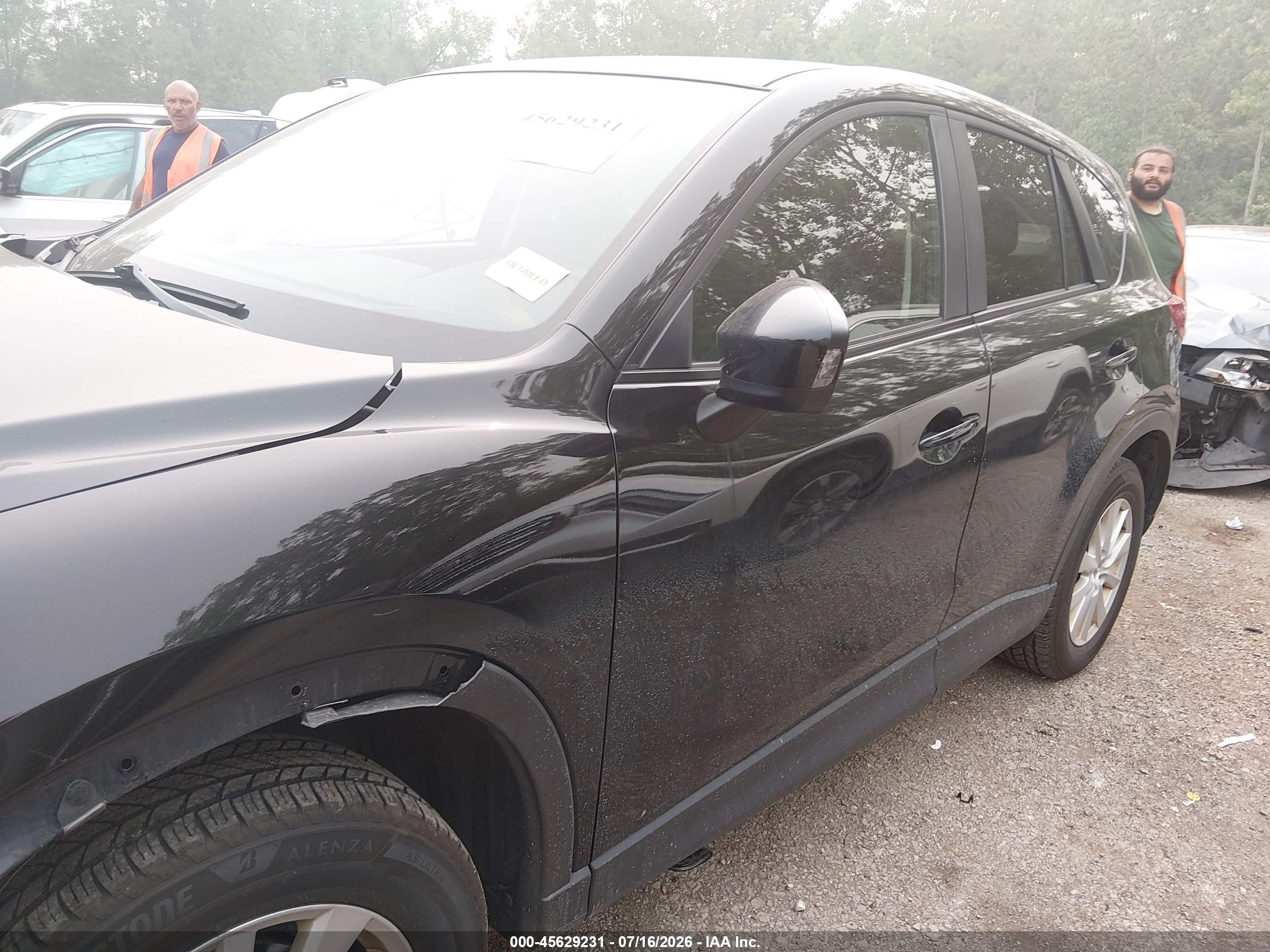 2014 Mazda Cx-5 Touring Black vin: JM3KE4CY6E0366658