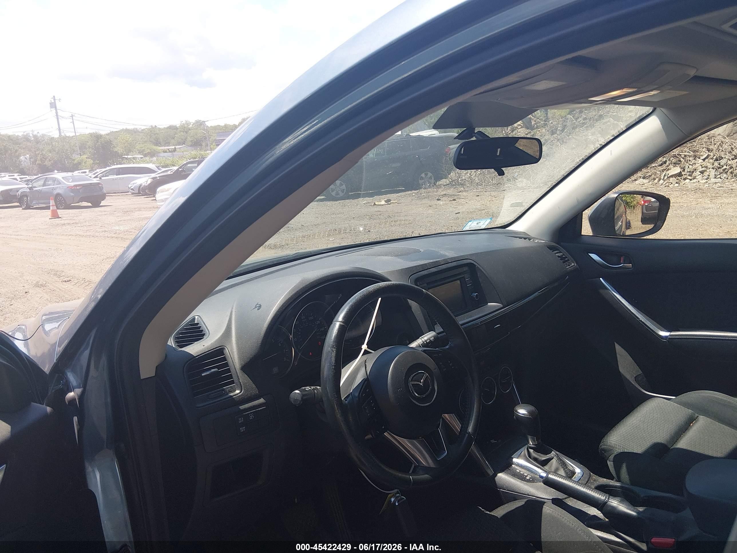 2014 Mazda Cx-5 Touring Blue vin: JM3KE4CY6E0410061