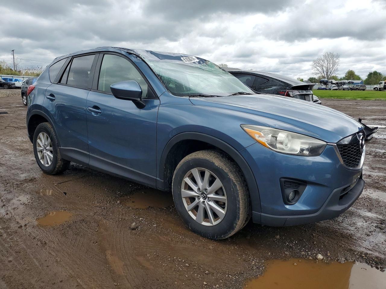 2015 Mazda Cx-5 Touring Blue vin: JM3KE4CY6F0437729