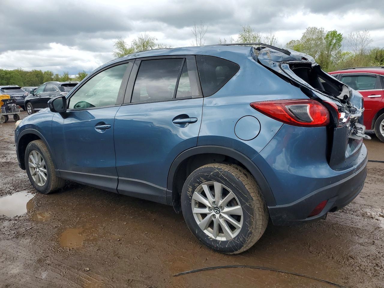 2015 Mazda Cx-5 Touring Blue vin: JM3KE4CY6F0437729