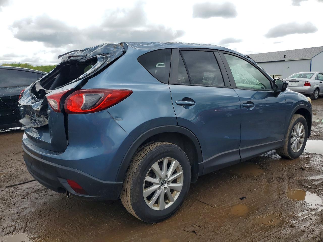 2015 Mazda Cx-5 Touring Blue vin: JM3KE4CY6F0437729