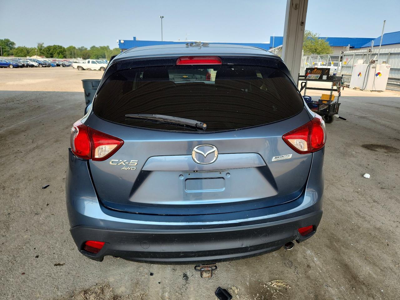 2015 Mazda Cx-5 Touring Blue vin: JM3KE4CY6F0442302