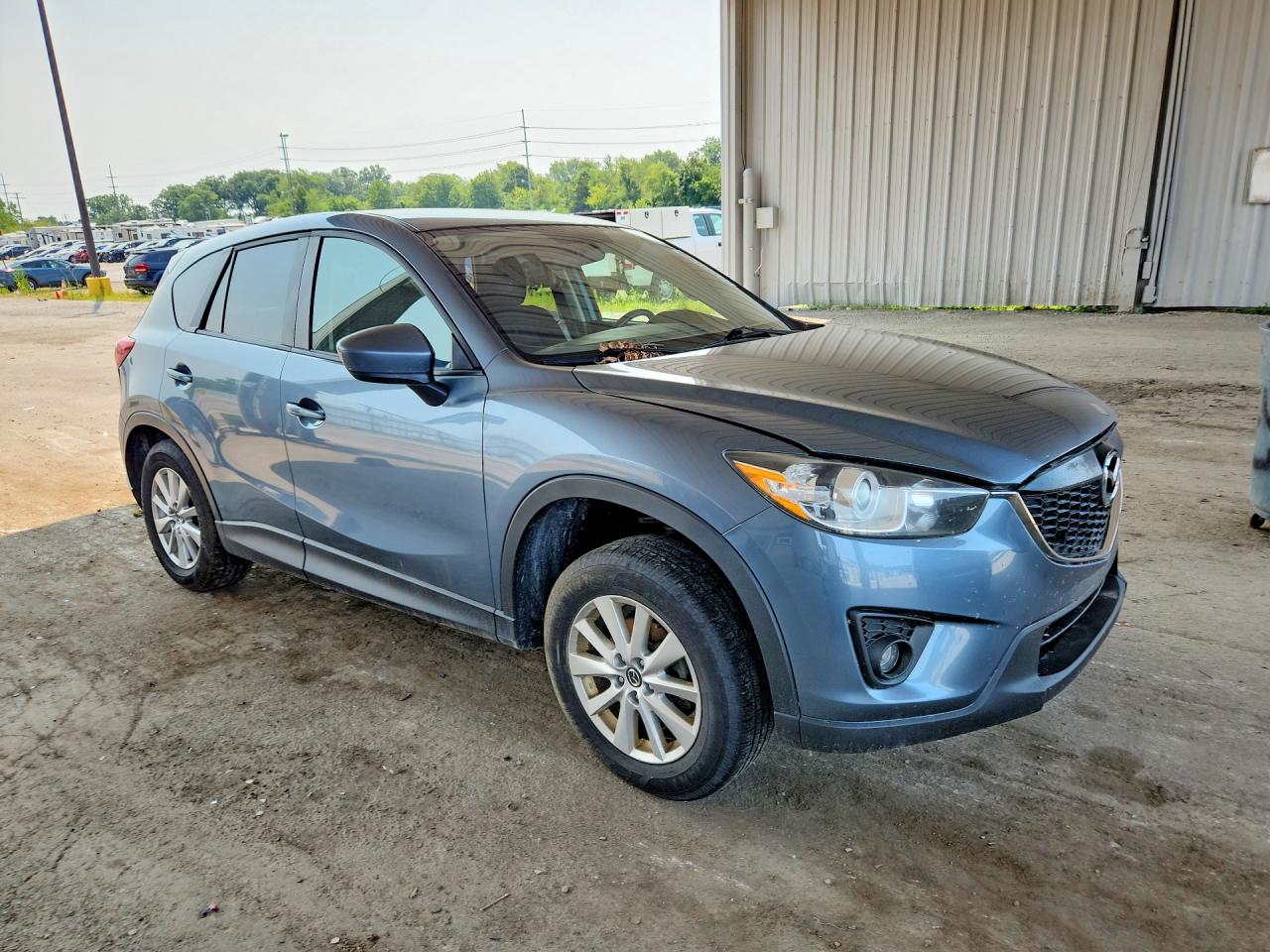 2015 Mazda Cx-5 Touring Blue vin: JM3KE4CY6F0442302