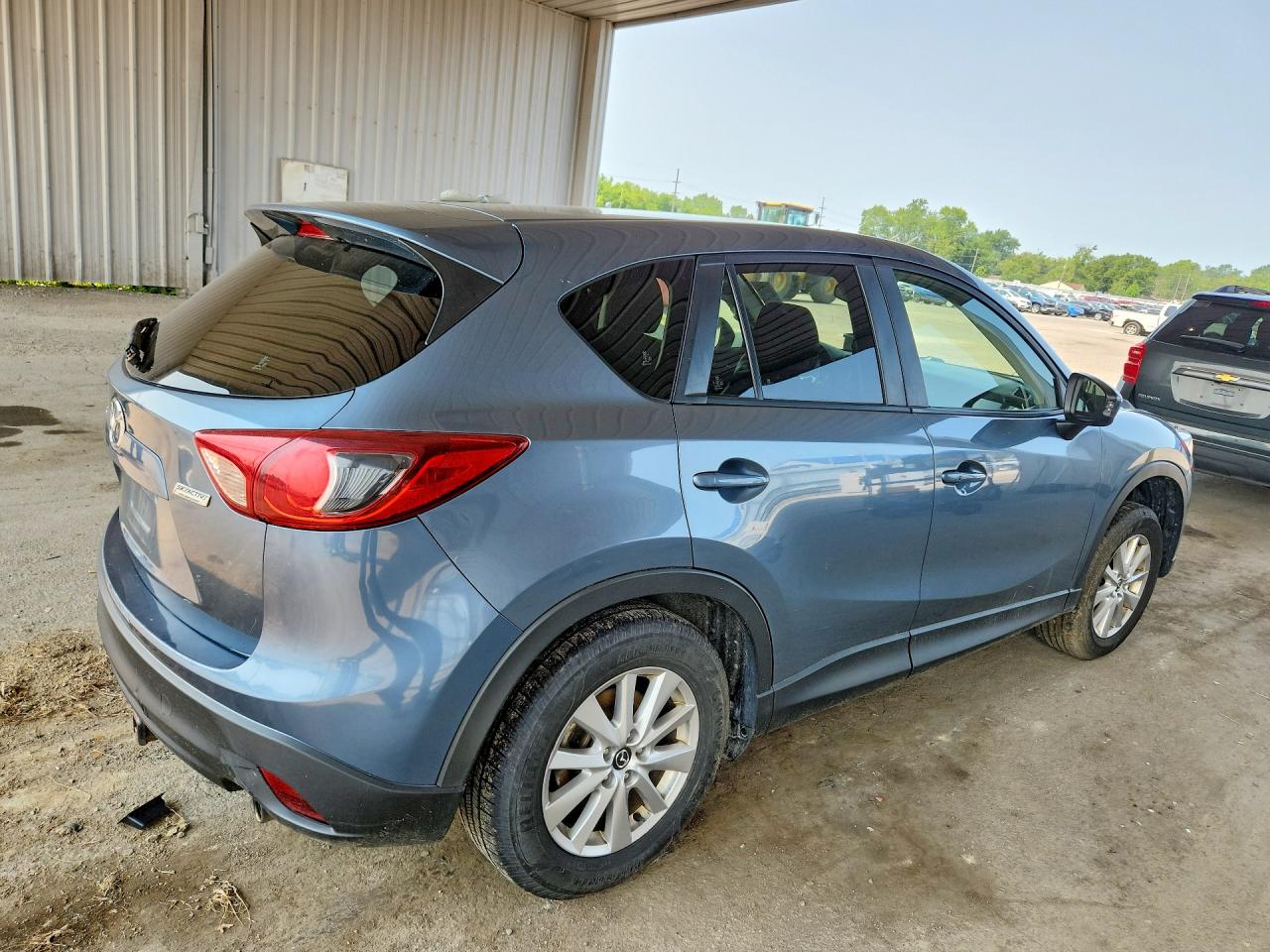 2015 Mazda Cx-5 Touring Blue vin: JM3KE4CY6F0442302