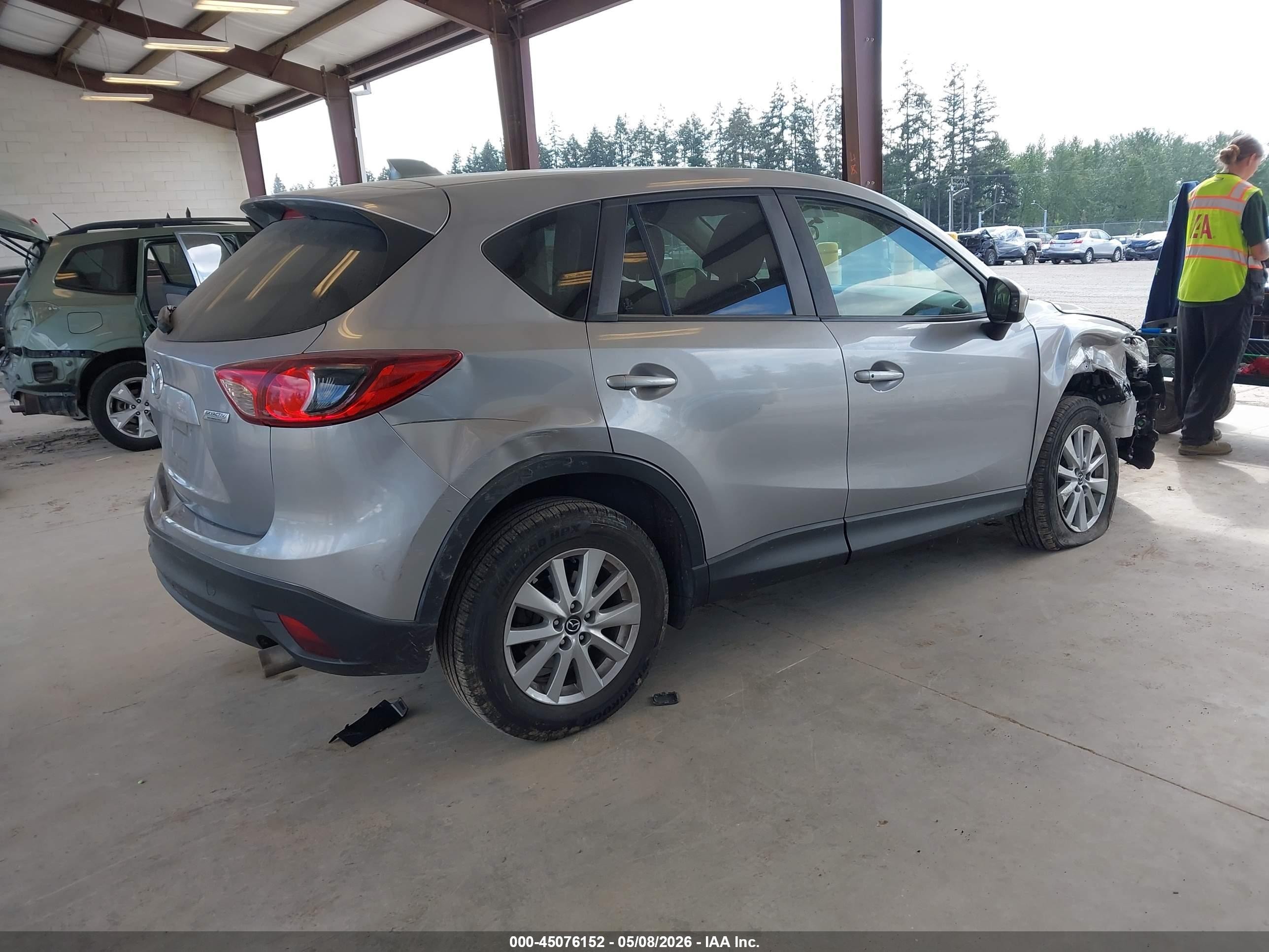 2015 Mazda Cx-5 Touring Серый vin: JM3KE4CY6F0446530