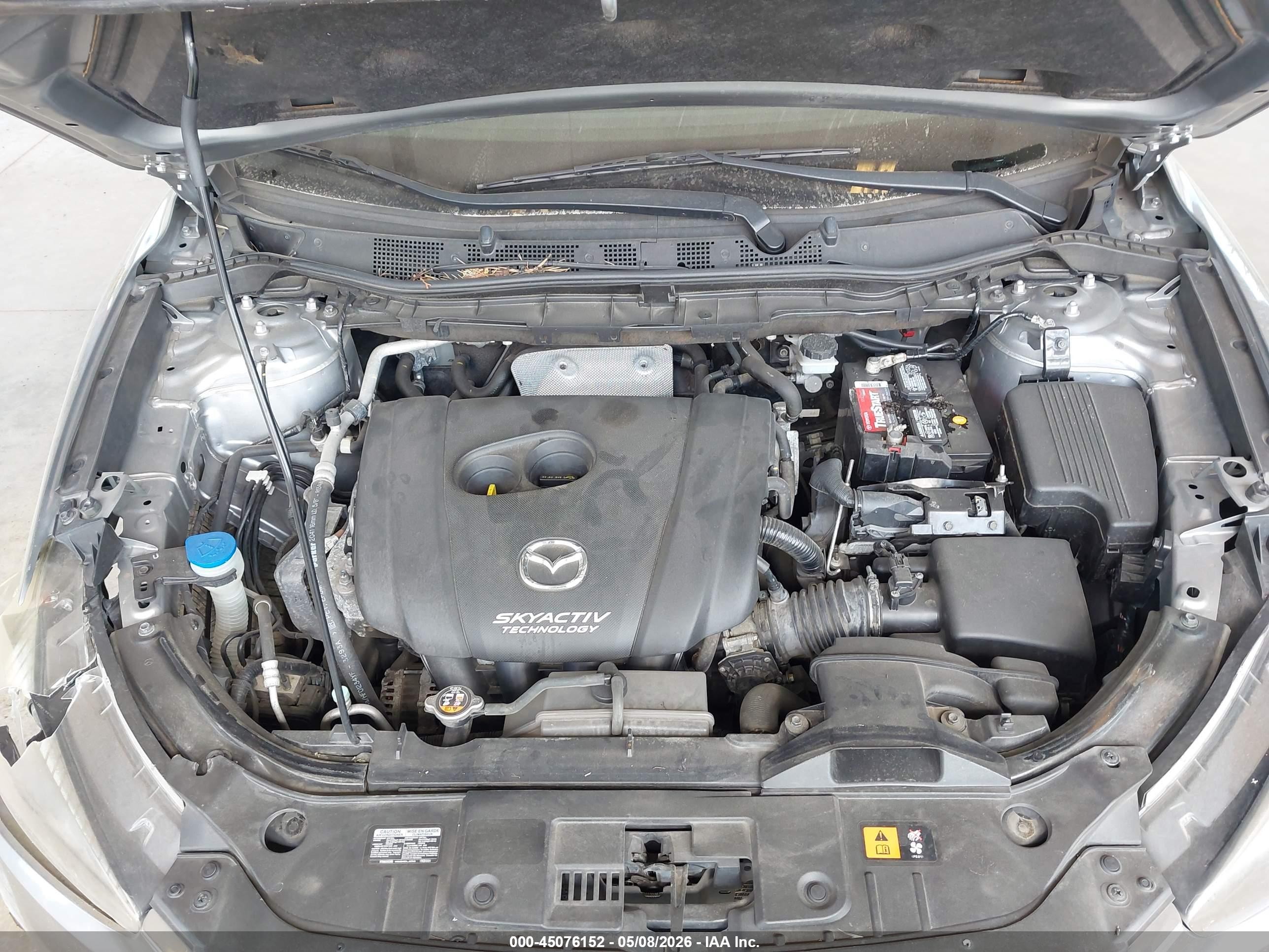 2015 Mazda Cx-5 Touring Серый vin: JM3KE4CY6F0446530
