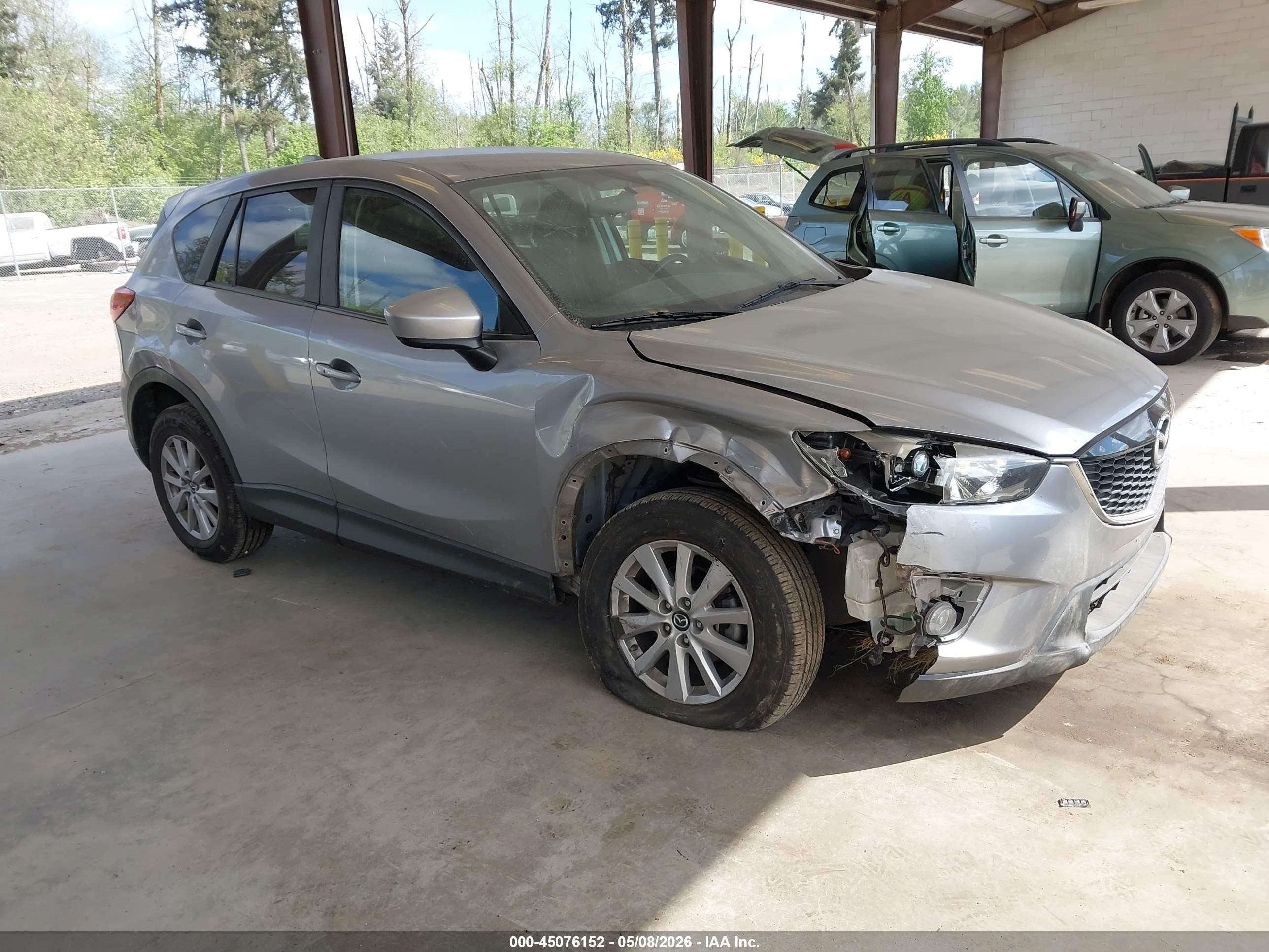 2015 Mazda Cx-5 Touring Gray vin: JM3KE4CY6F0446530