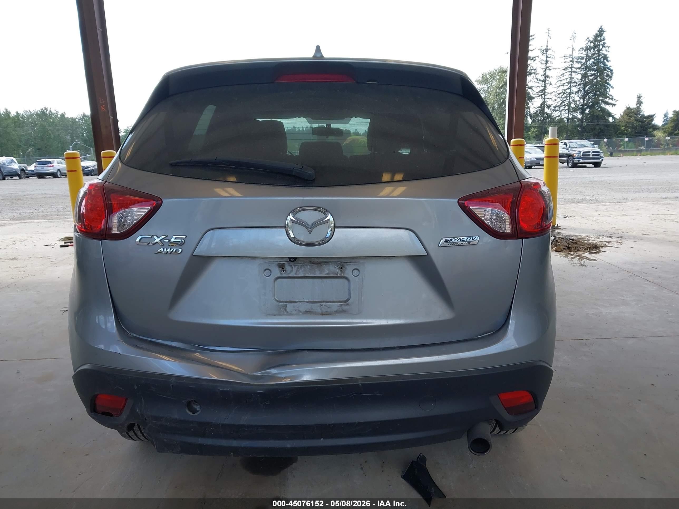 2015 Mazda Cx-5 Touring Серый vin: JM3KE4CY6F0446530