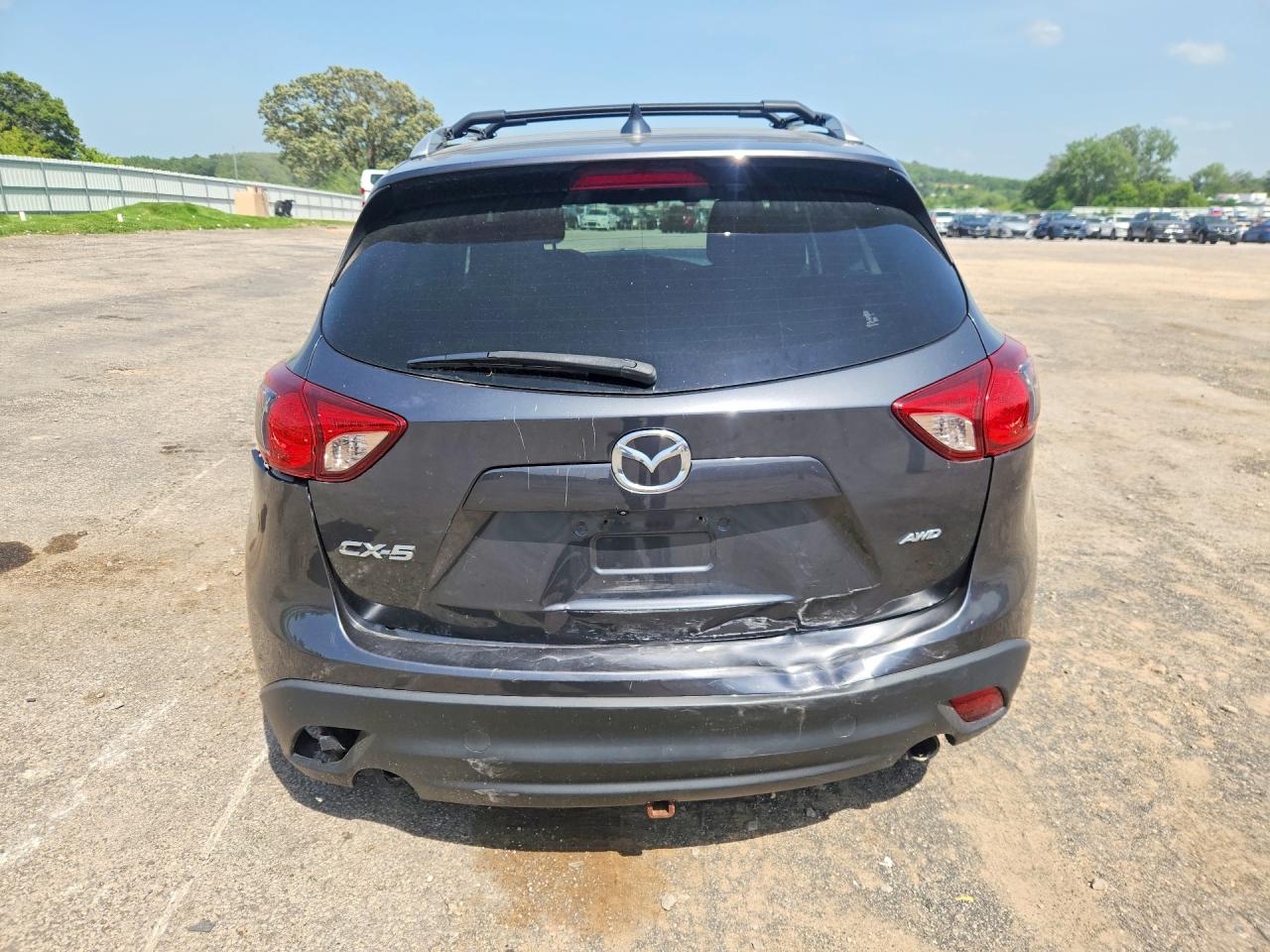 2015 Mazda Cx-5 Touring Серый vin: JM3KE4CY6F0450660