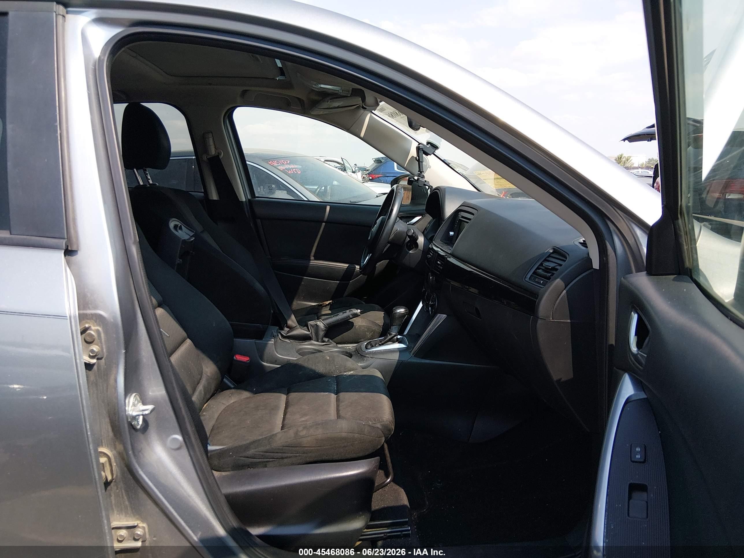 2015 Mazda Cx-5 Touring Gray vin: JM3KE4CY6F0528368