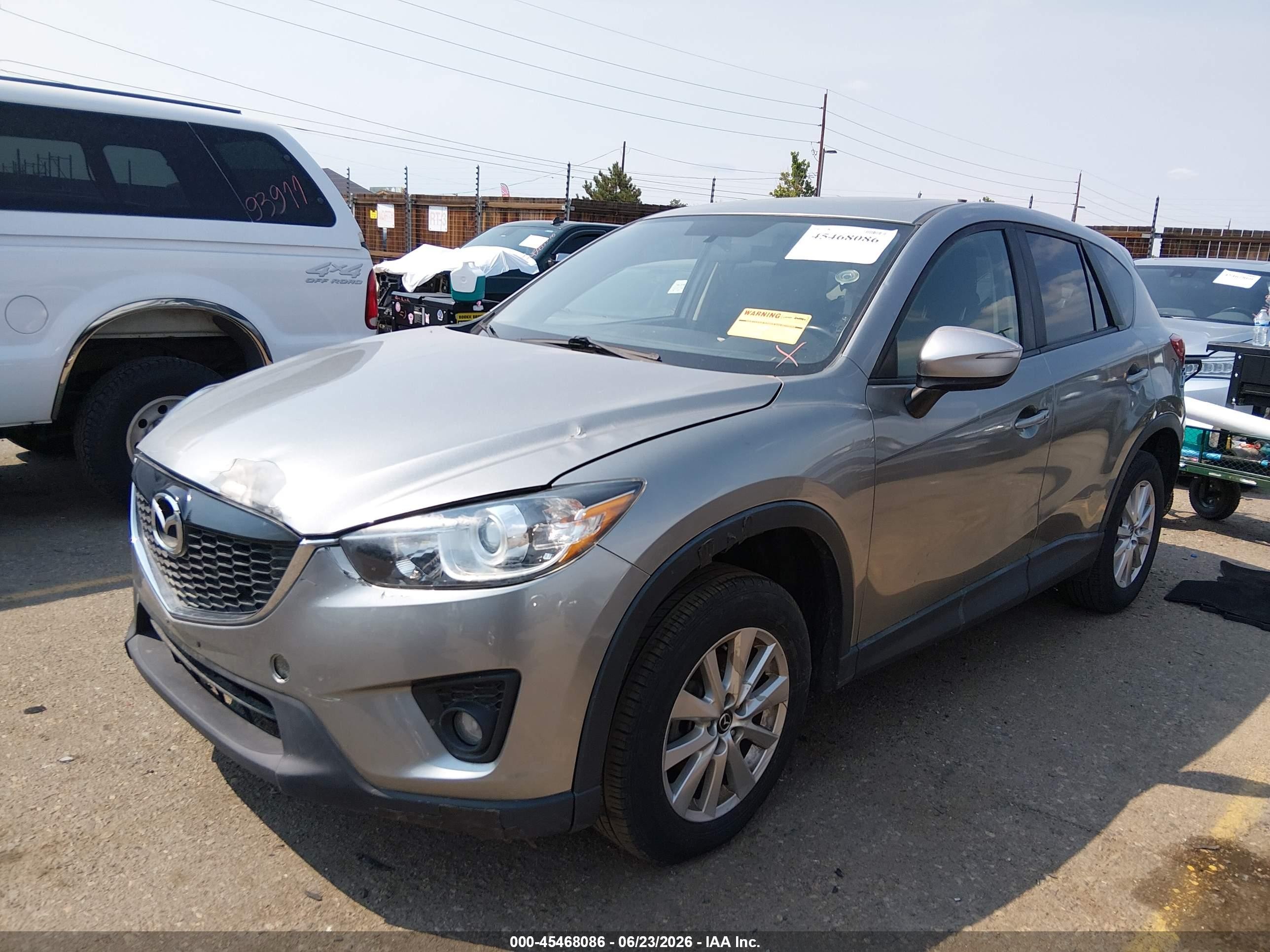 2015 Mazda Cx-5 Touring Gray vin: JM3KE4CY6F0528368