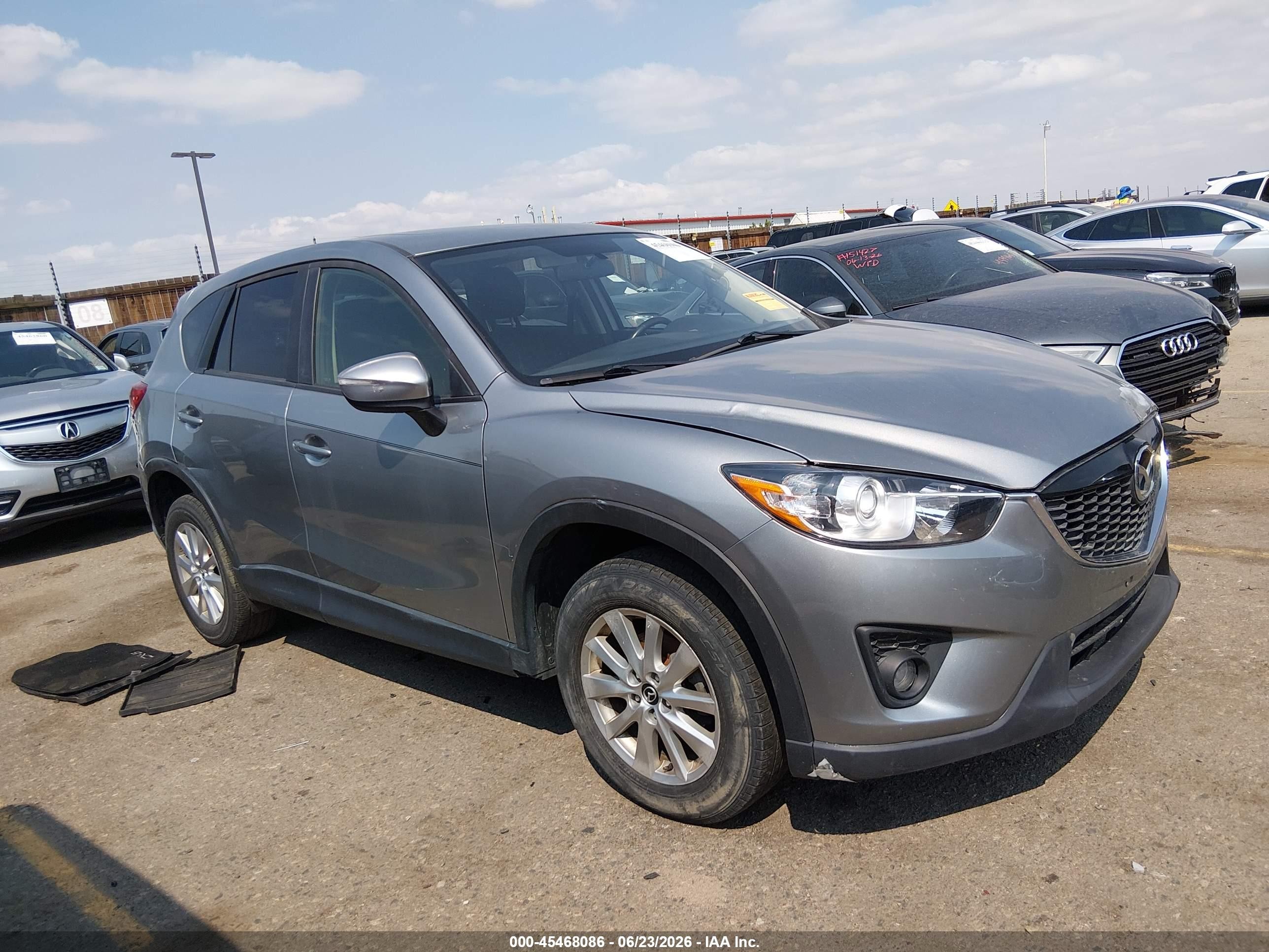 2015 Mazda Cx-5 Touring Gray vin: JM3KE4CY6F0528368