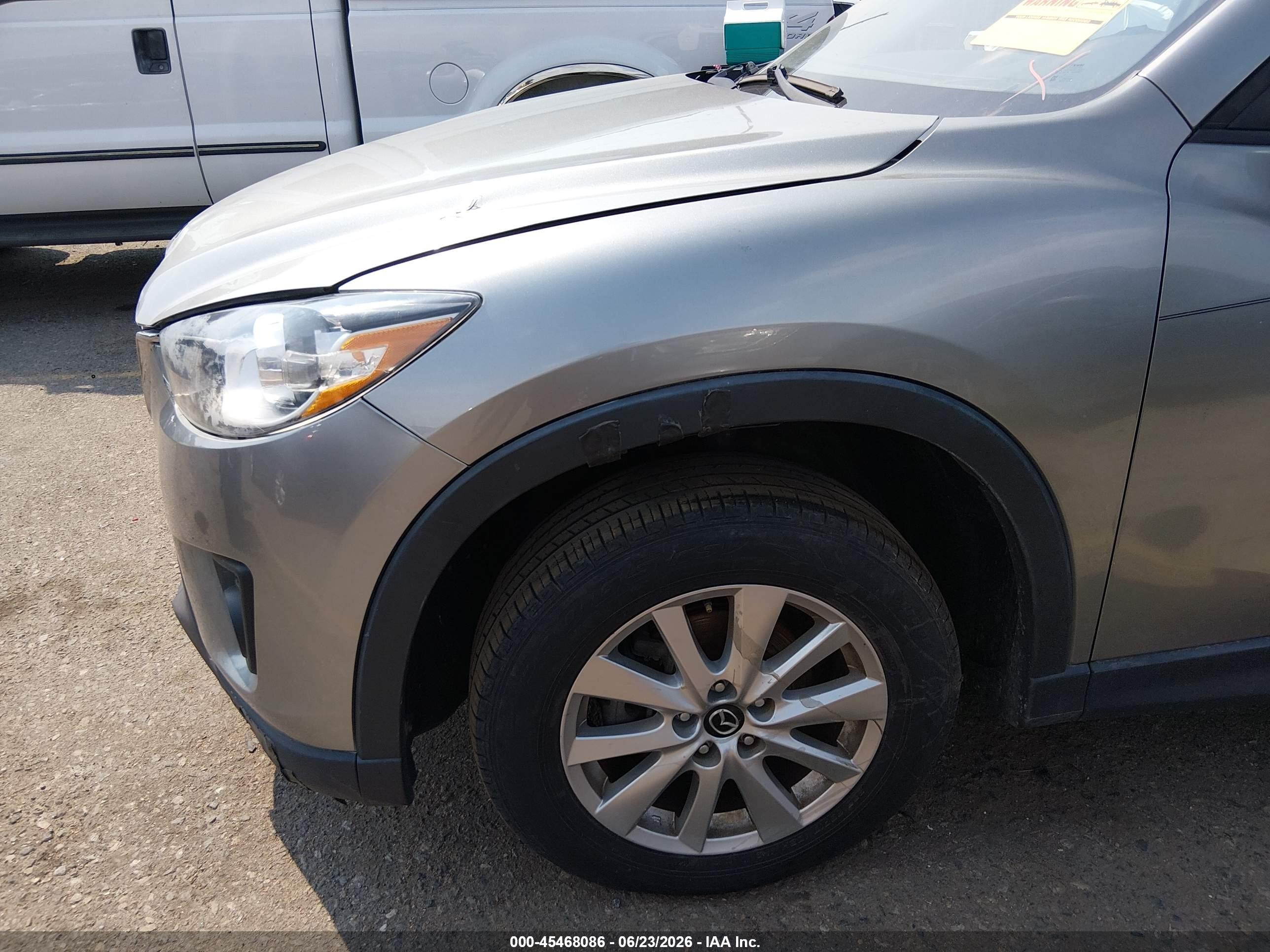 2015 Mazda Cx-5 Touring Gray vin: JM3KE4CY6F0528368