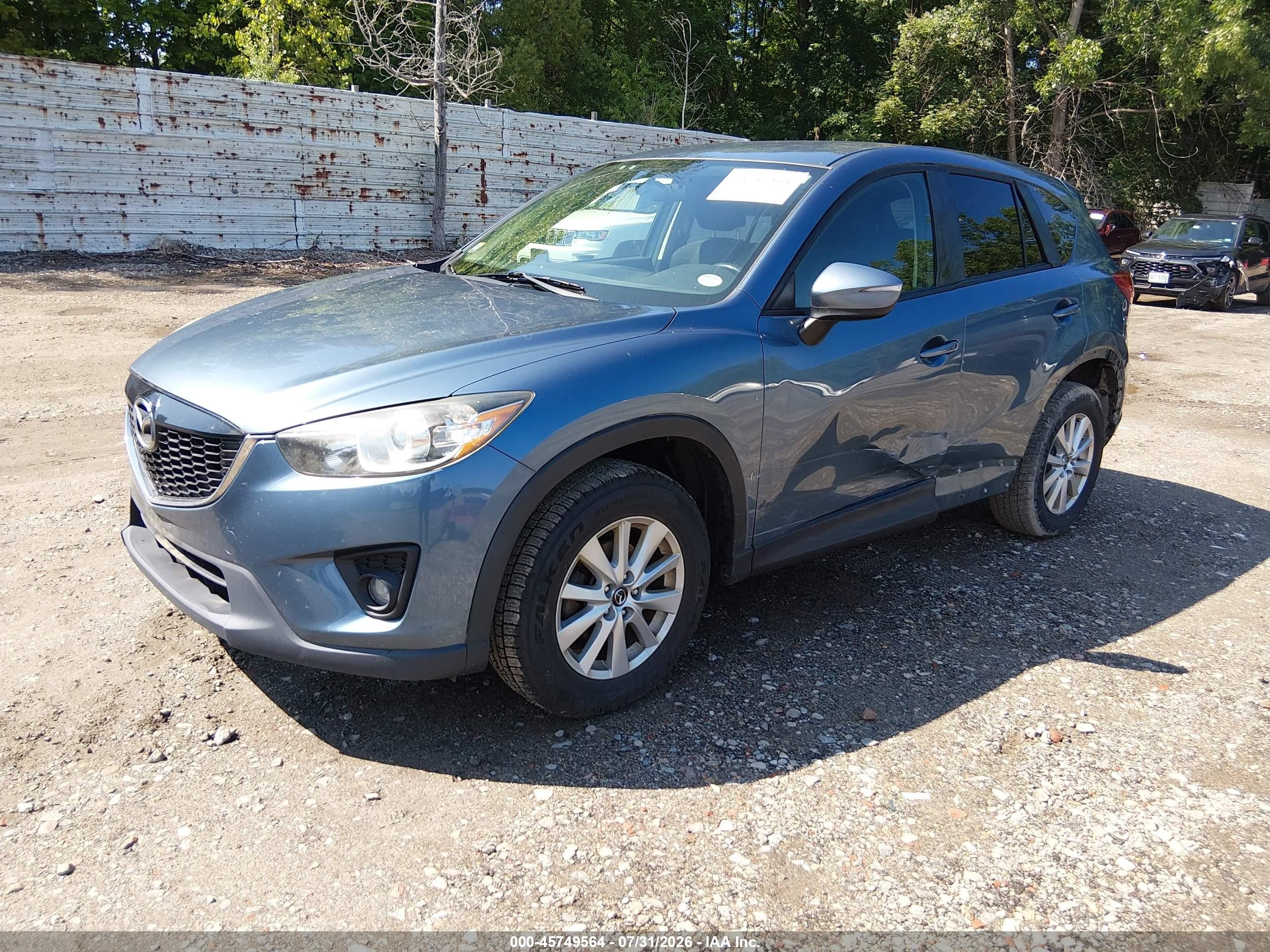 2015 Mazda Cx-5 Touring Синий vin: JM3KE4CY6F0545123