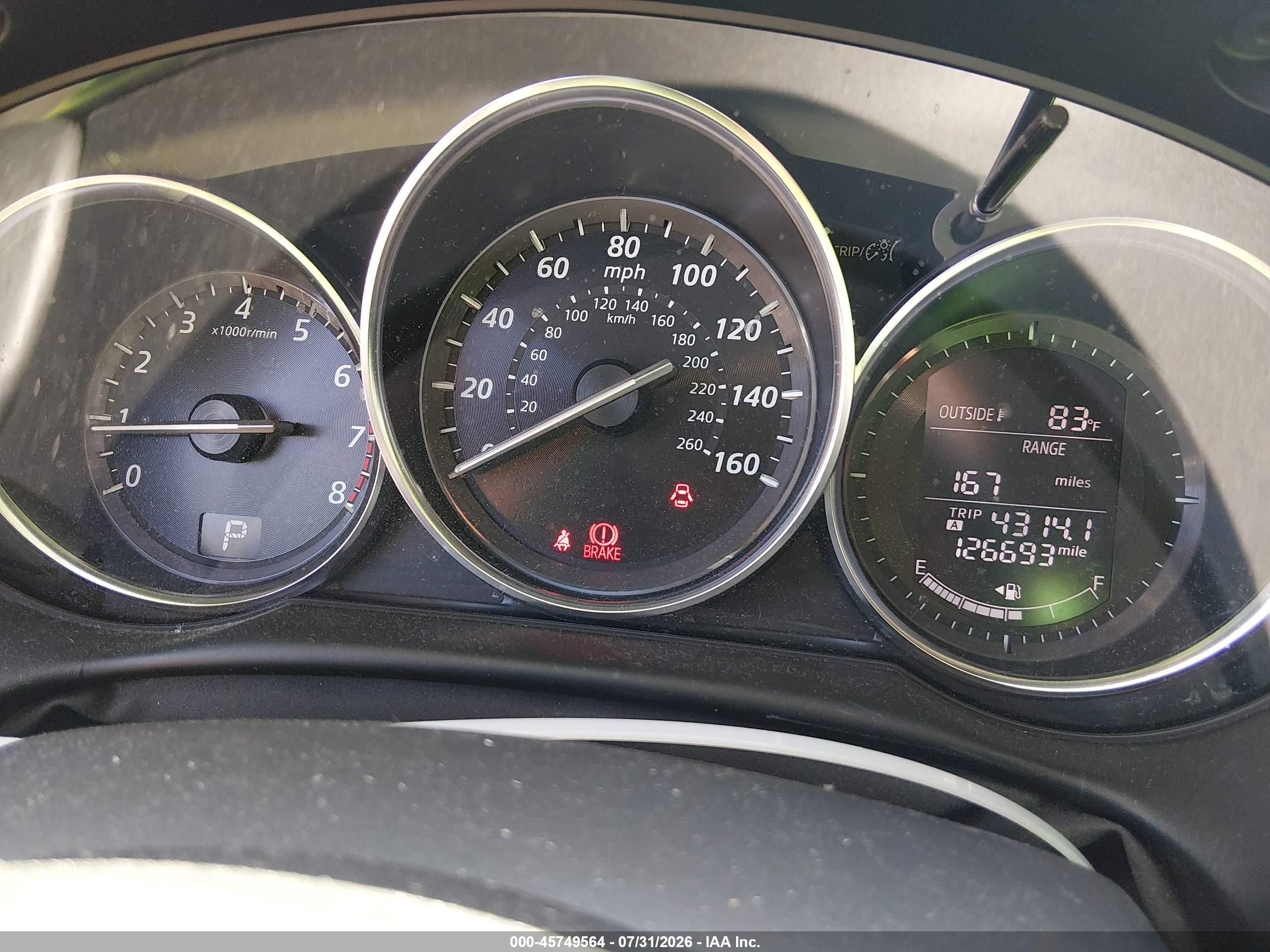 2015 Mazda Cx-5 Touring Синий vin: JM3KE4CY6F0545123