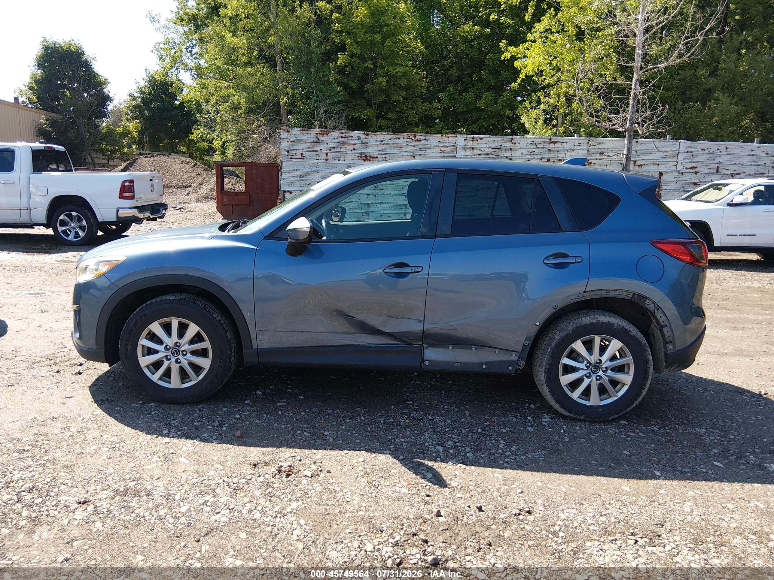 2015 Mazda Cx-5 Touring Синий vin: JM3KE4CY6F0545123