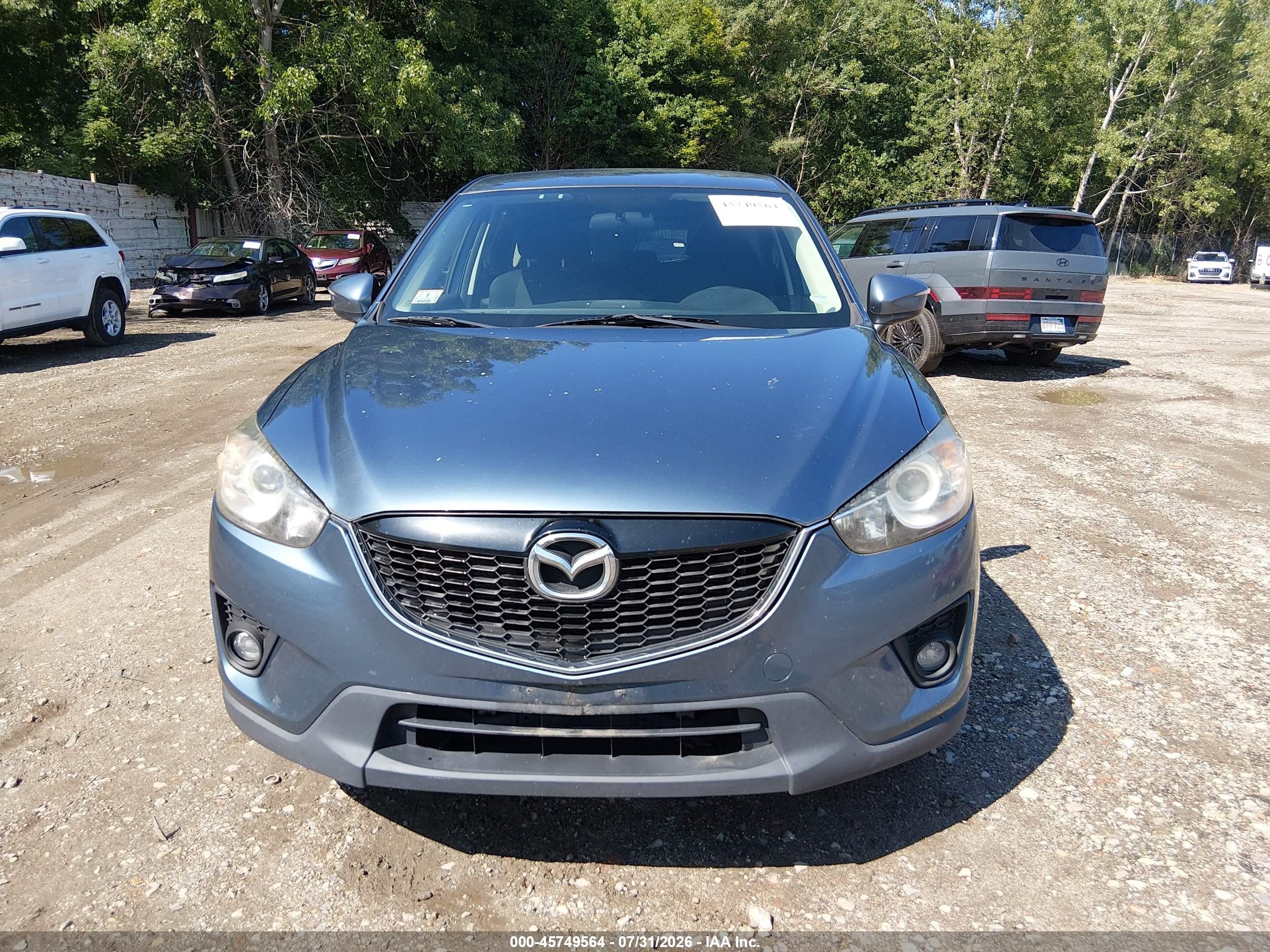 2015 Mazda Cx-5 Touring Синий vin: JM3KE4CY6F0545123