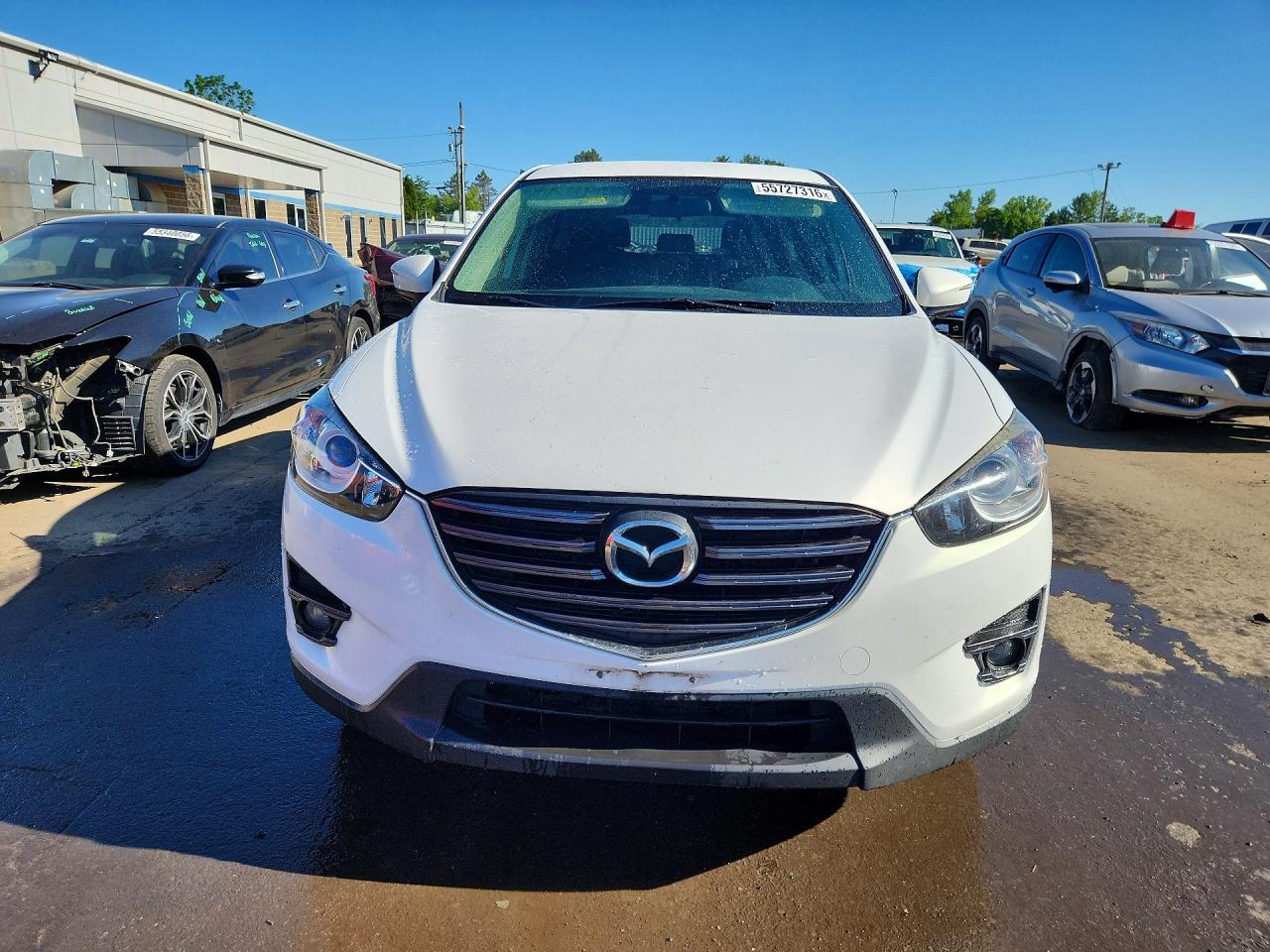 2016 Mazda Cx-5 Touring White vin: JM3KE4CY6G0879900