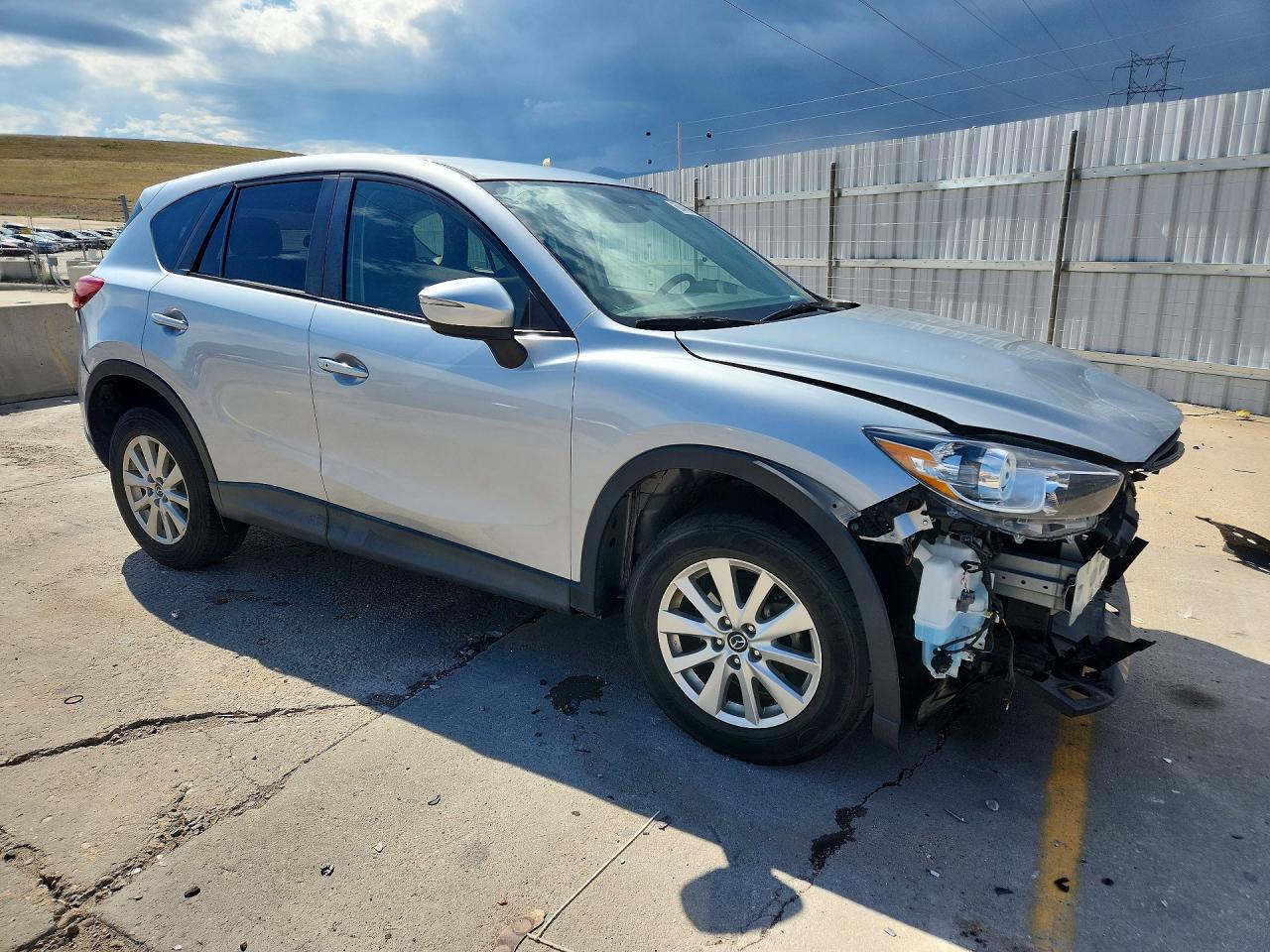 2016 Mazda Cx-5 Touring Серебряный vin: JM3KE4CY6G0913222