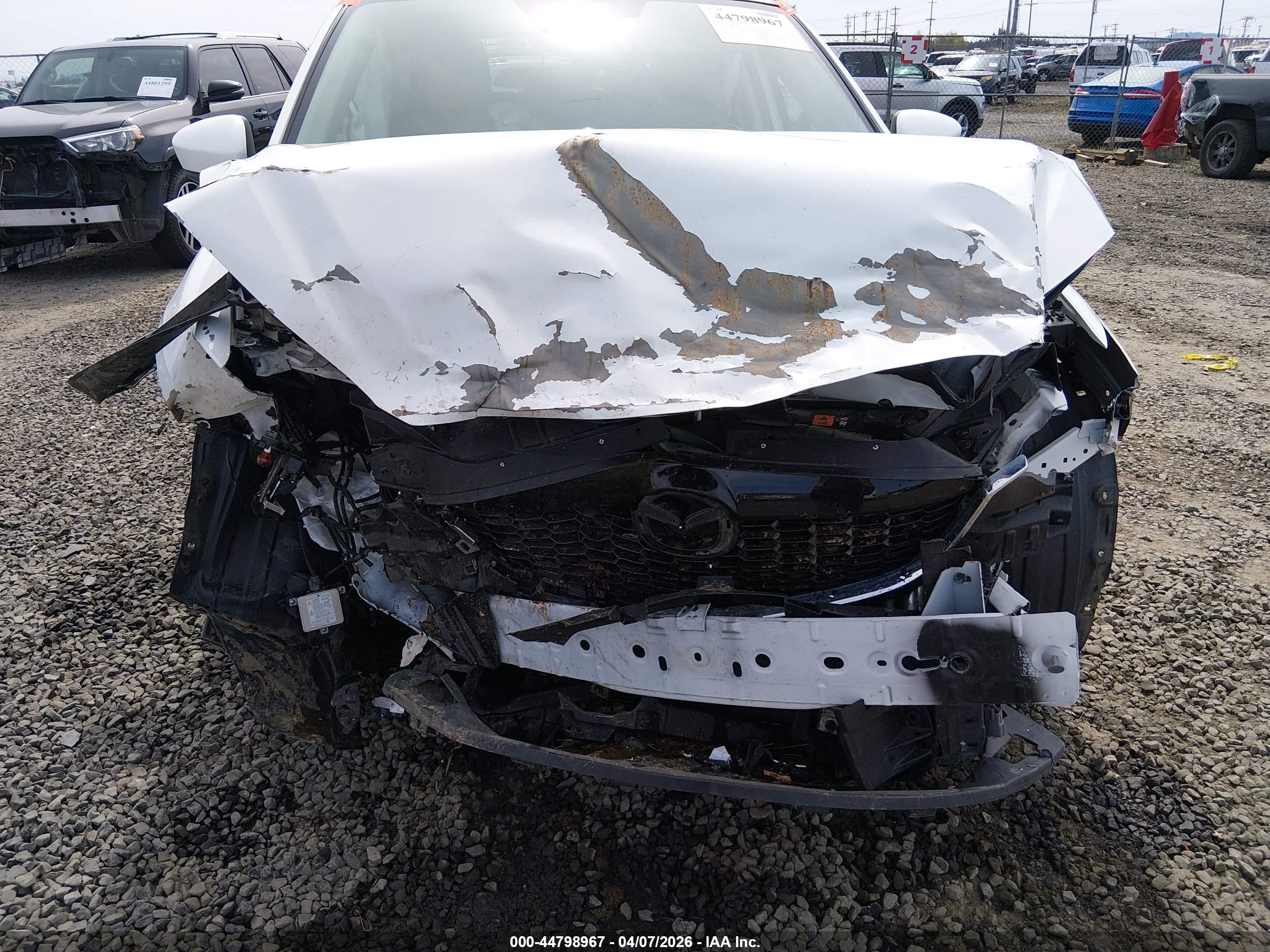2014 Mazda Cx-5 Touring White vin: JM3KE4CY7E0313161