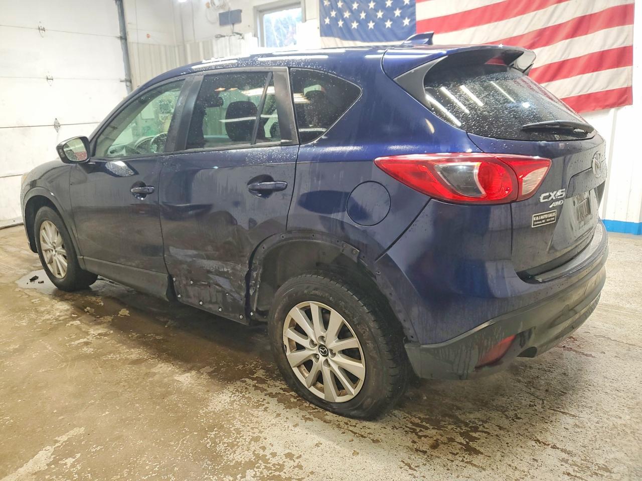 2014 Mazda Cx-5 Touring Синий vin: JM3KE4CY7E0315525