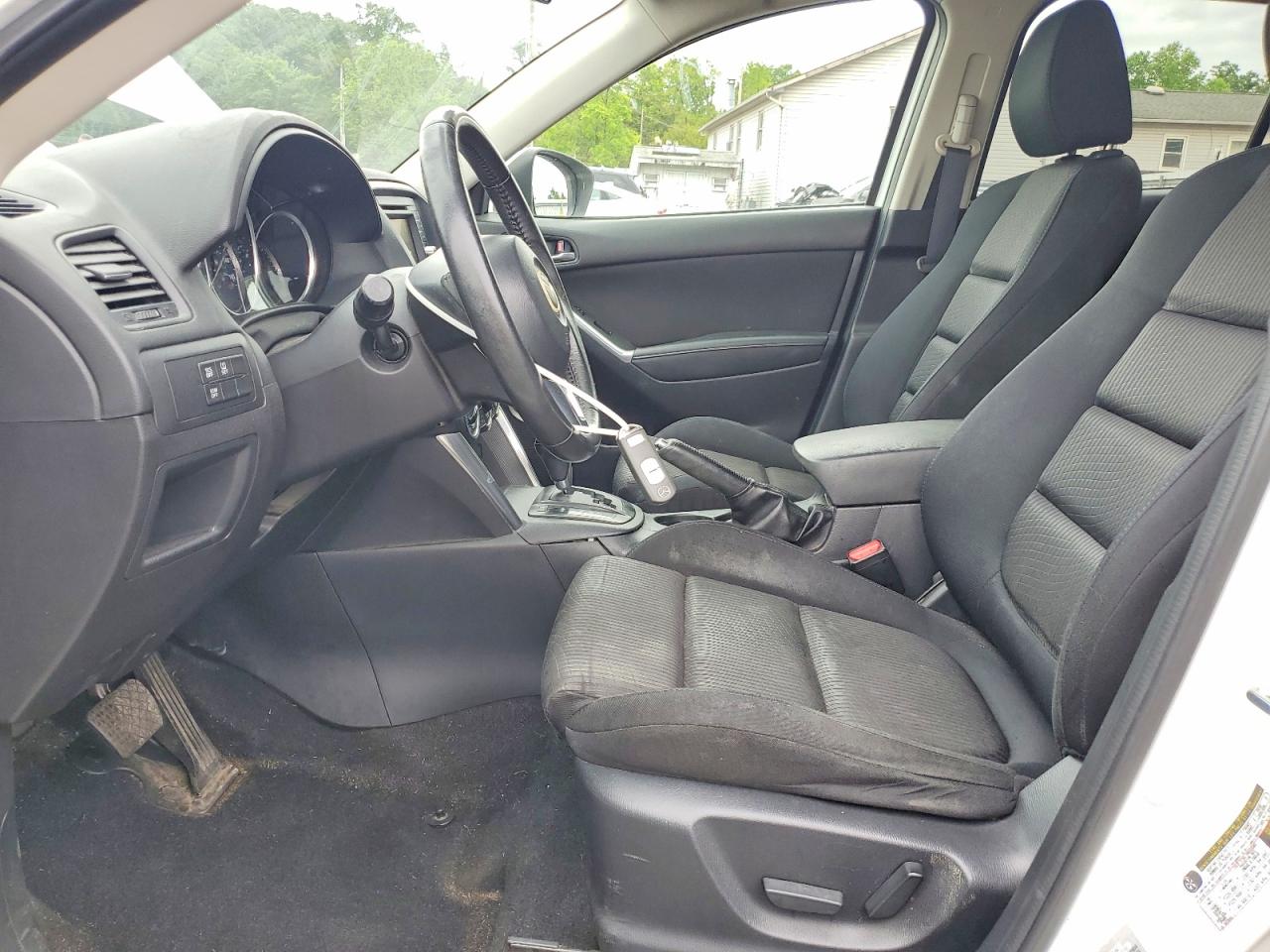 2014 Mazda Cx-5 Touring White vin: JM3KE4CY7E0321292