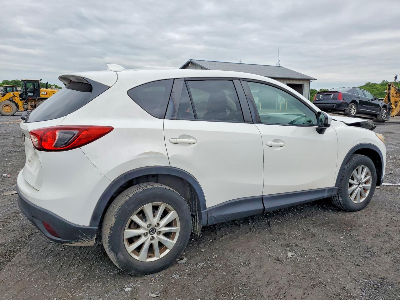 2014 Mazda Cx-5 Touring White vin: JM3KE4CY7E0321292