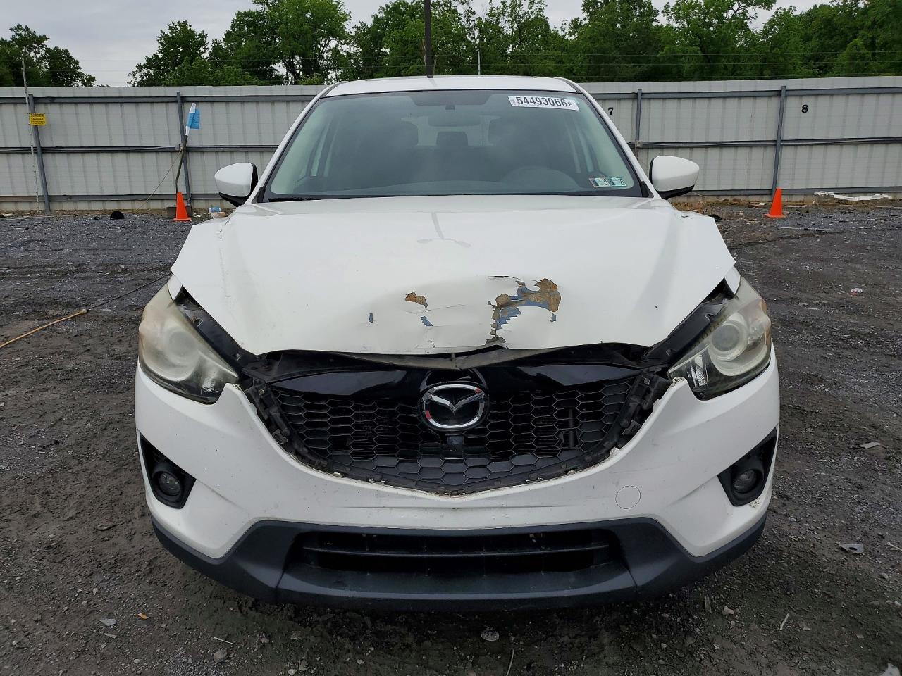 2014 Mazda Cx-5 Touring White vin: JM3KE4CY7E0321292