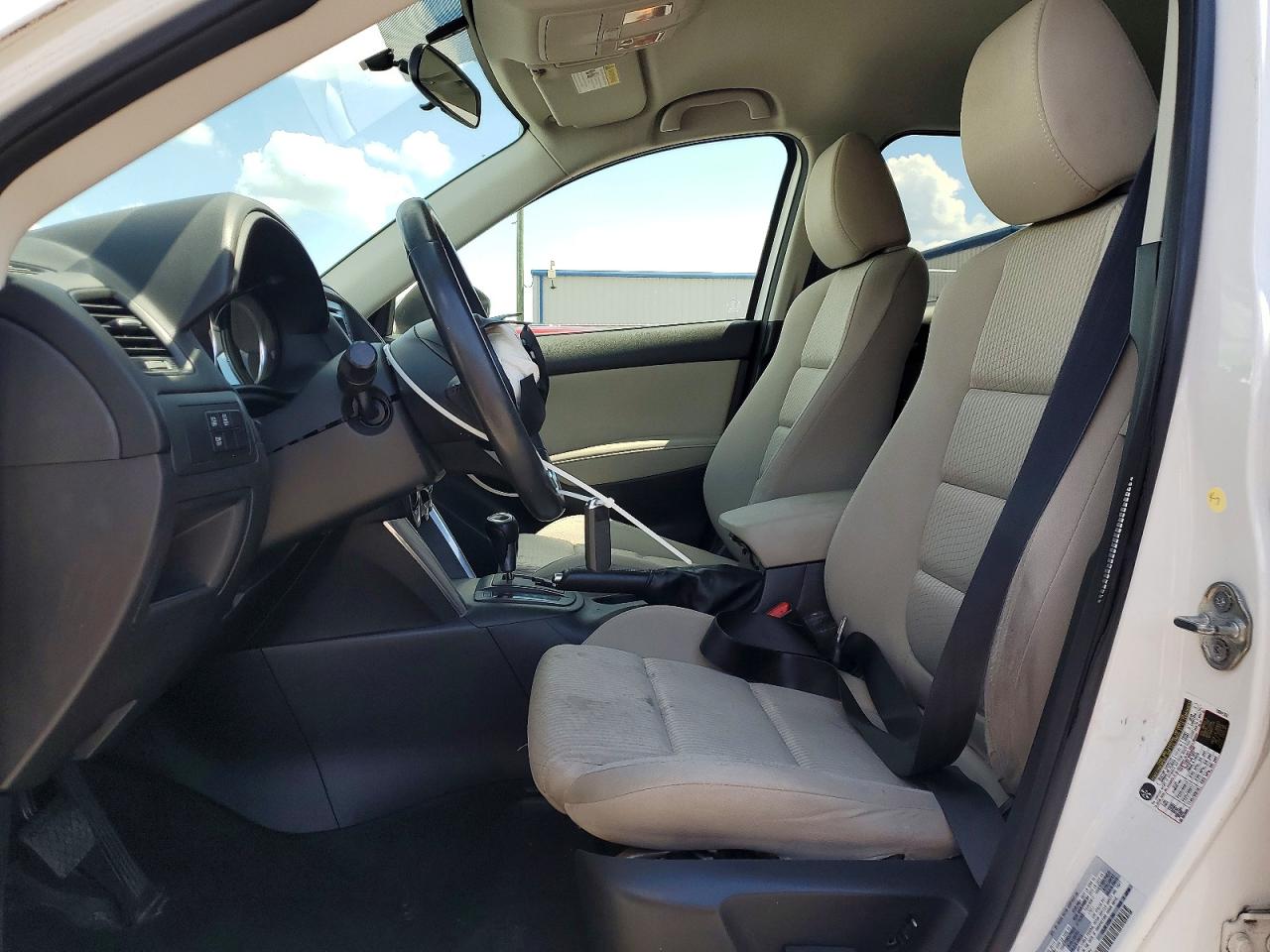 2014 Mazda Cx-5 Touring White vin: JM3KE4CY7E0322605