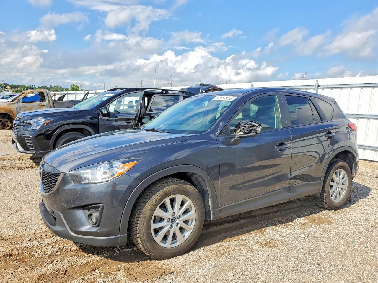 2014 Mazda Cx-5 Touring Серый vin: JM3KE4CY7E0368886