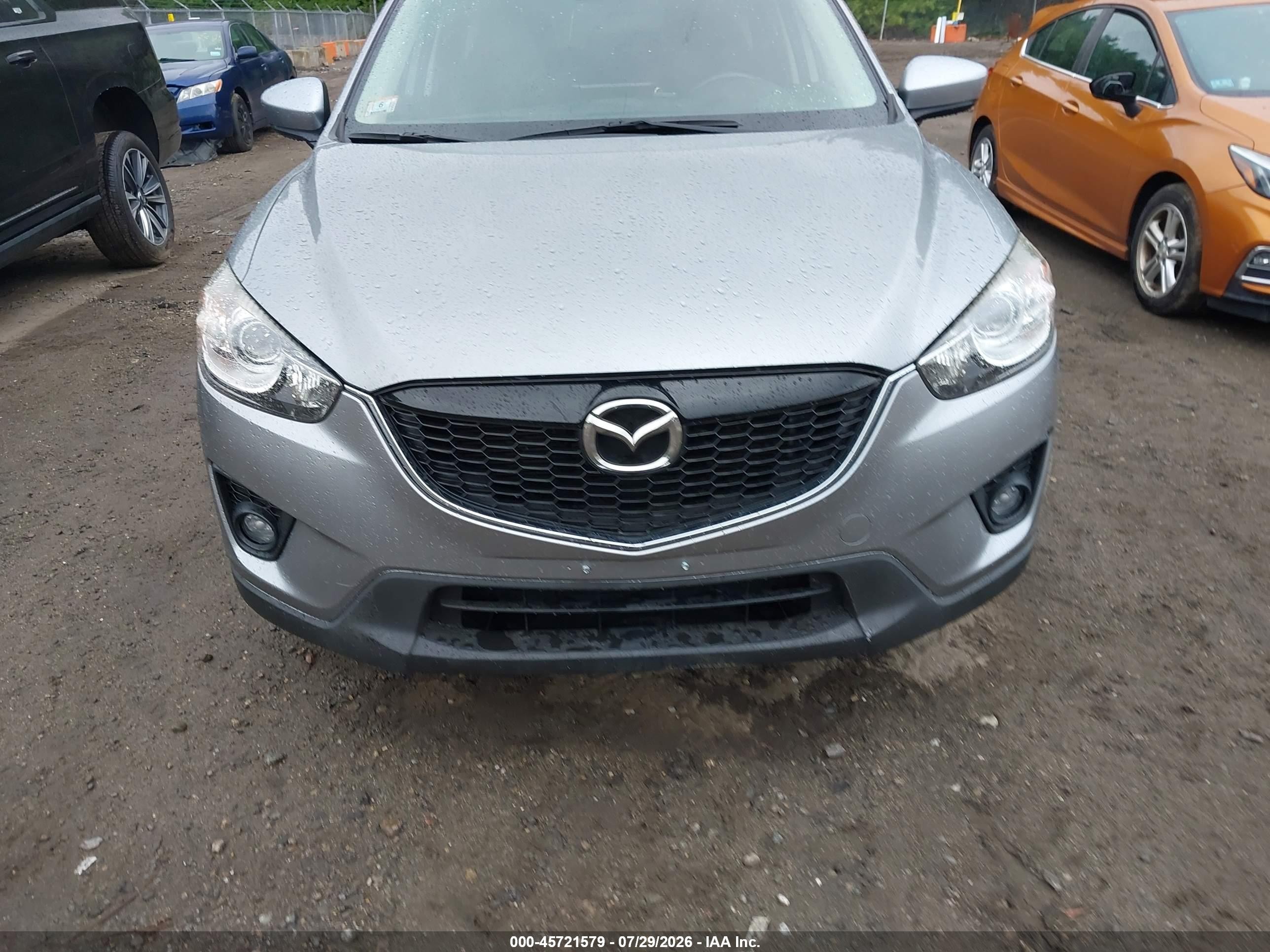 2014 Mazda Cx-5 Touring Light Blue vin: JM3KE4CY7E0391388