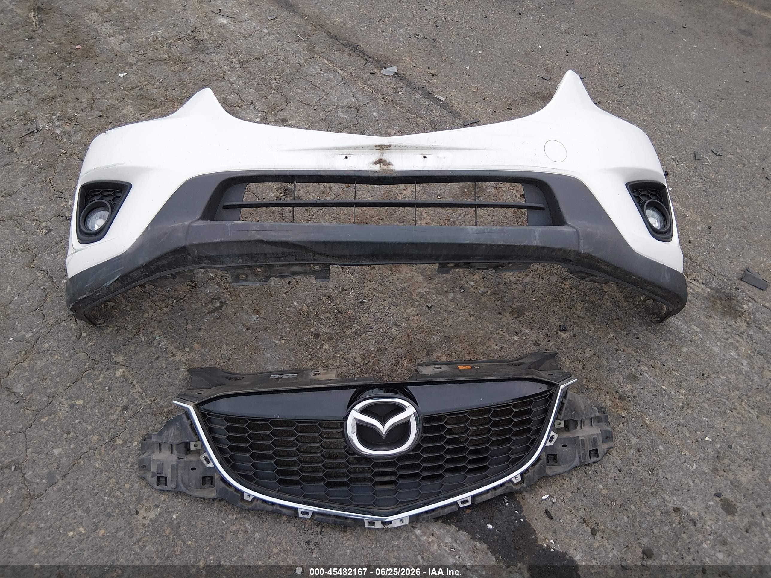 2015 Mazda Cx-5 Touring White vin: JM3KE4CY7F0441854