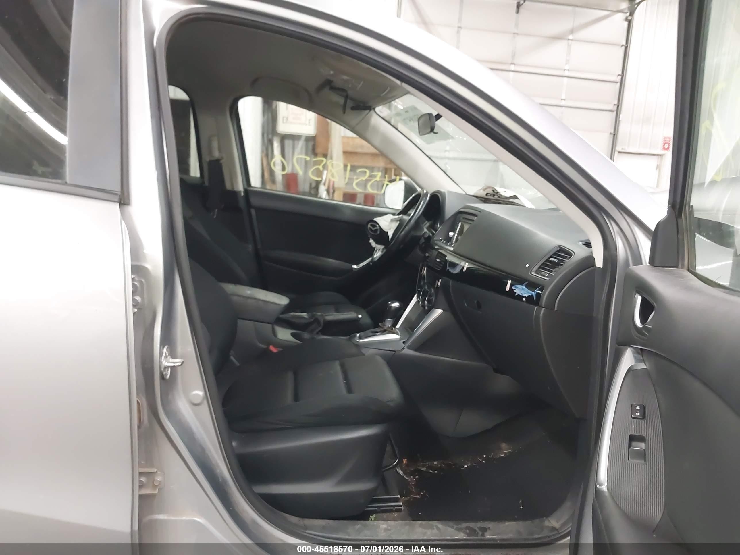 2015 Mazda Cx-5 Touring Gray vin: JM3KE4CY7F0451672