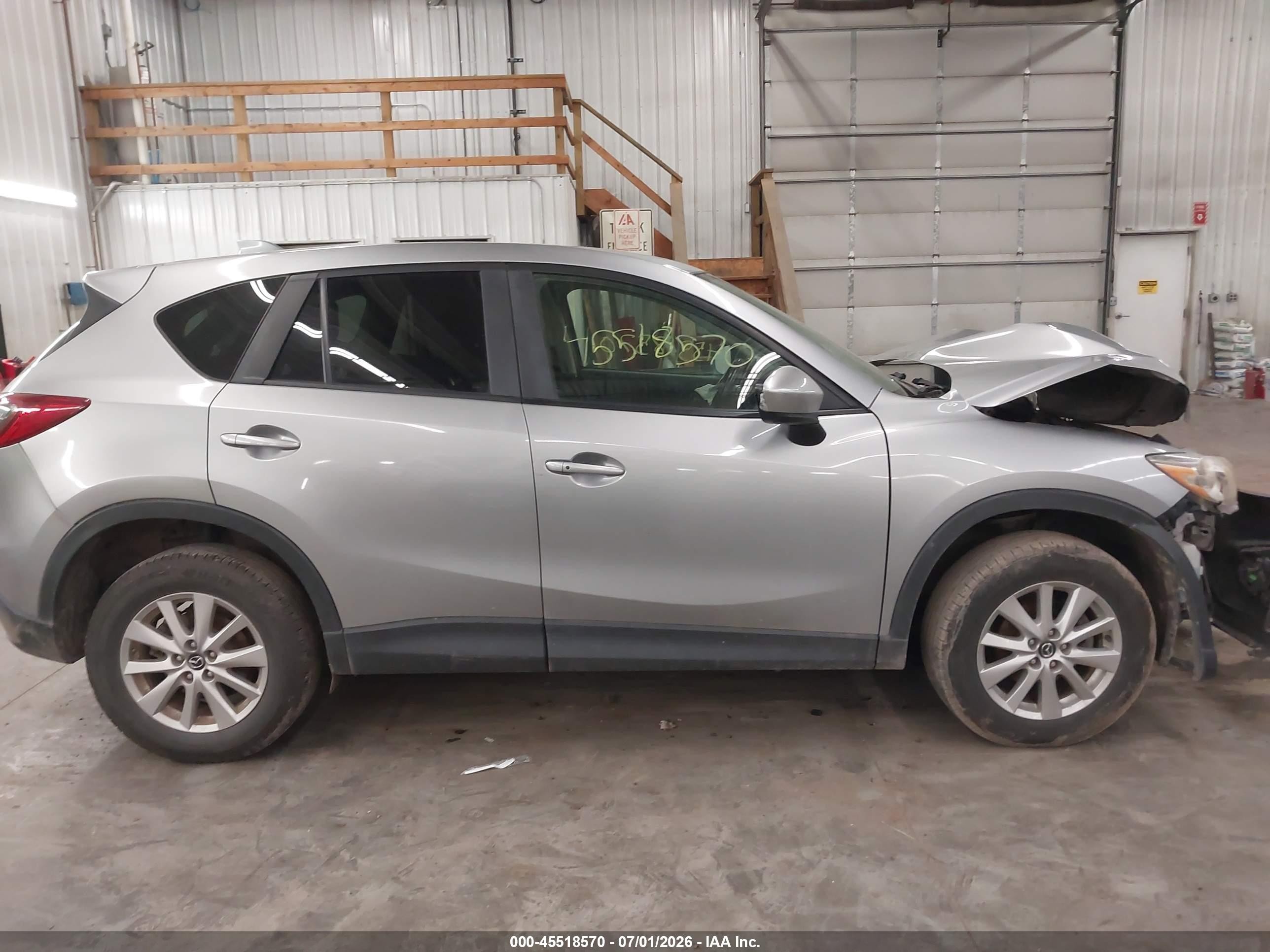 2015 Mazda Cx-5 Touring Gray vin: JM3KE4CY7F0451672
